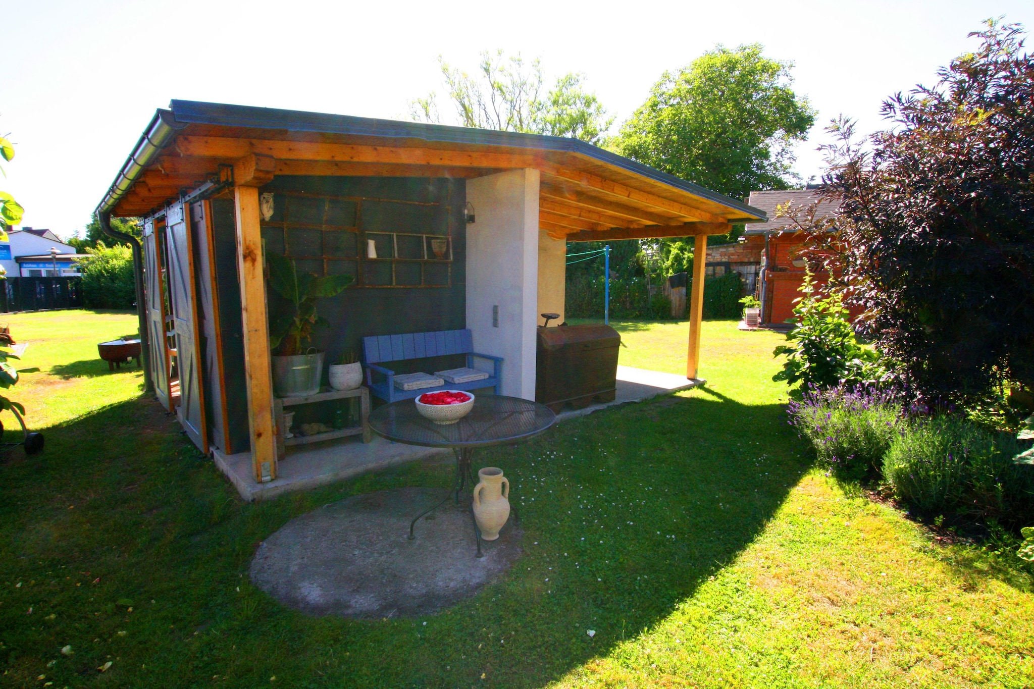 Fewo 1 OG 3 P-Jardin d'été