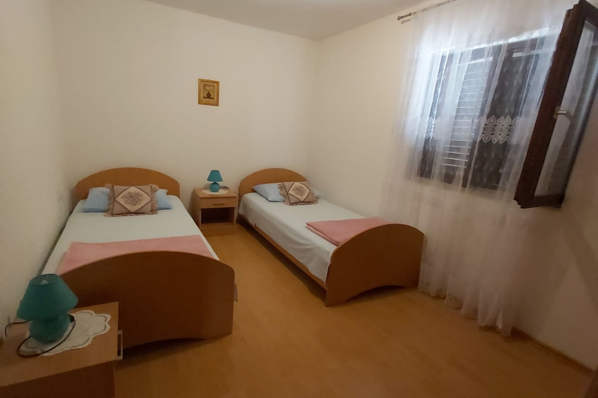 Apartments Ivan Supetar - Two Bedroom Apartment with Terrace no1-Schlafzimmer