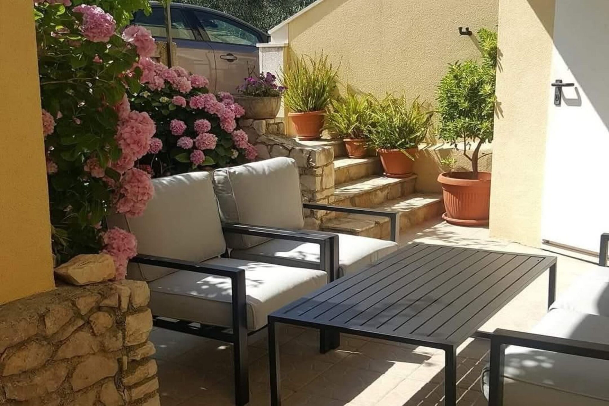 Apartments Ivan Supetar - Two Bedroom Apartment with Terrace  no.1 - Terrace