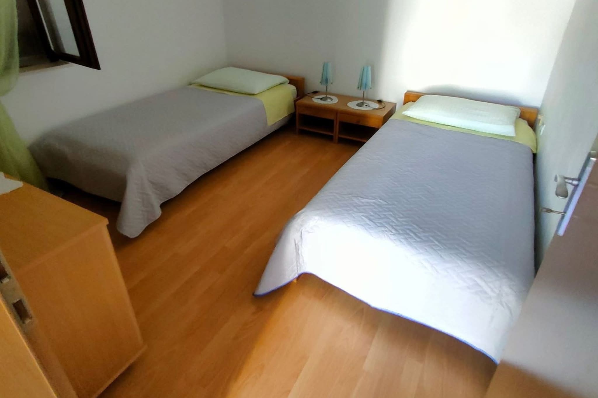 Apartments Ivan Supetar - Two Bedroom Apartment with Terrace no.3 - Slaapkamer