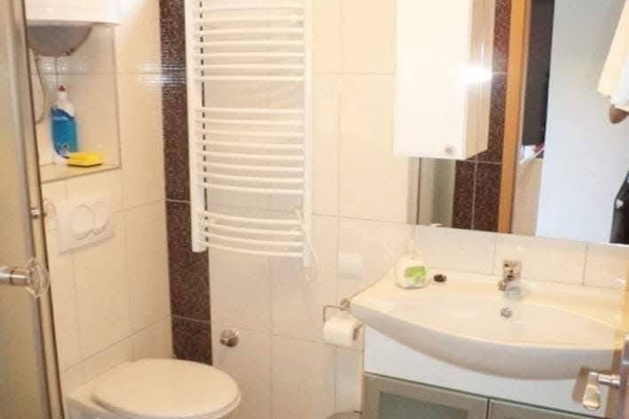 Apartments Ivan Supetar - Two Bedroom Apartment with Terrace no.3 - Badkamer