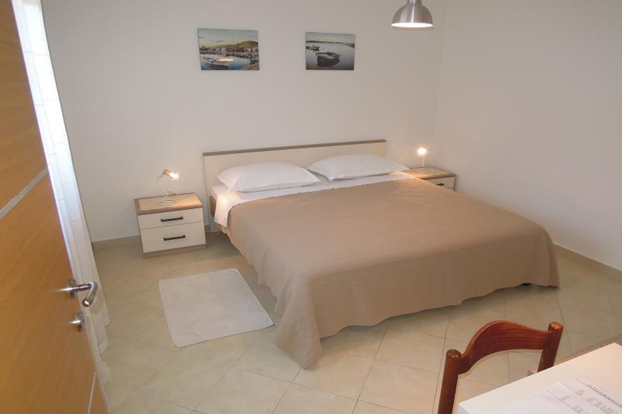 Cozy Retreat By The Sea Puntamika - Two Bedroom Apartment  with Terrace (owner A)-Slaapkamer