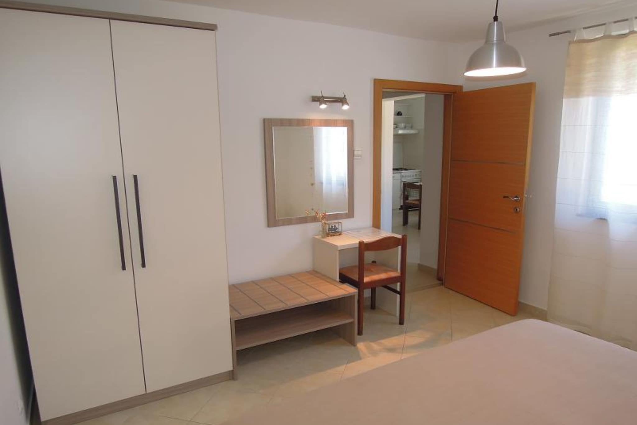Cozy Retreat By The Sea Puntamika - Two Bedroom Apartment  with Terrace (owner A)-Slaapkamer