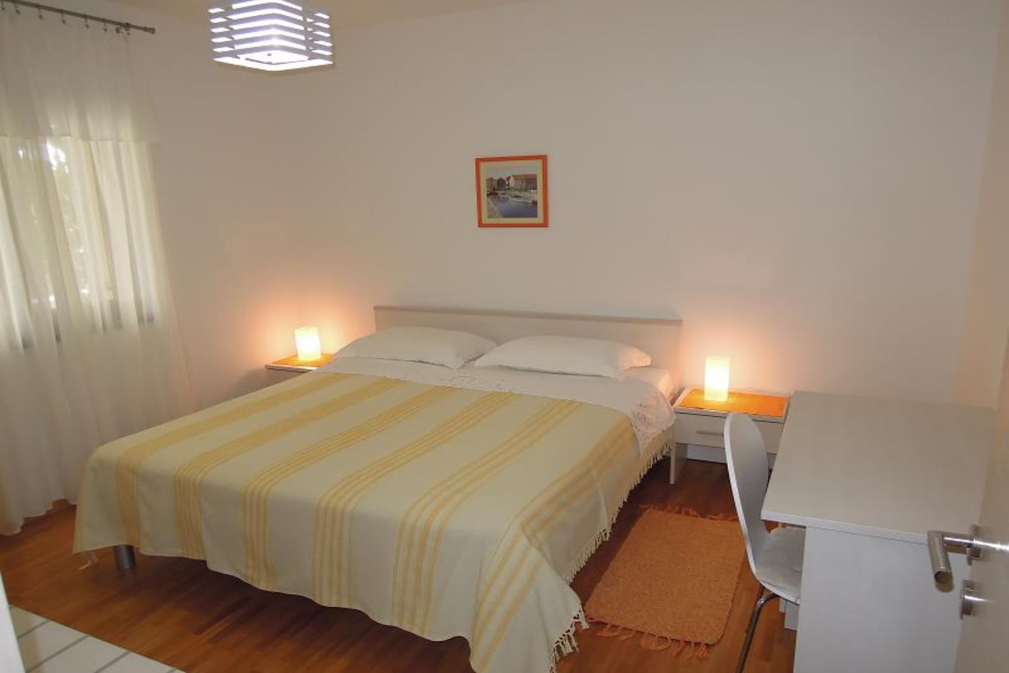 Cozy Retreat By The Sea Puntamika - One Bedroom Apartment with Terrace (owner D)-Slaapkamer