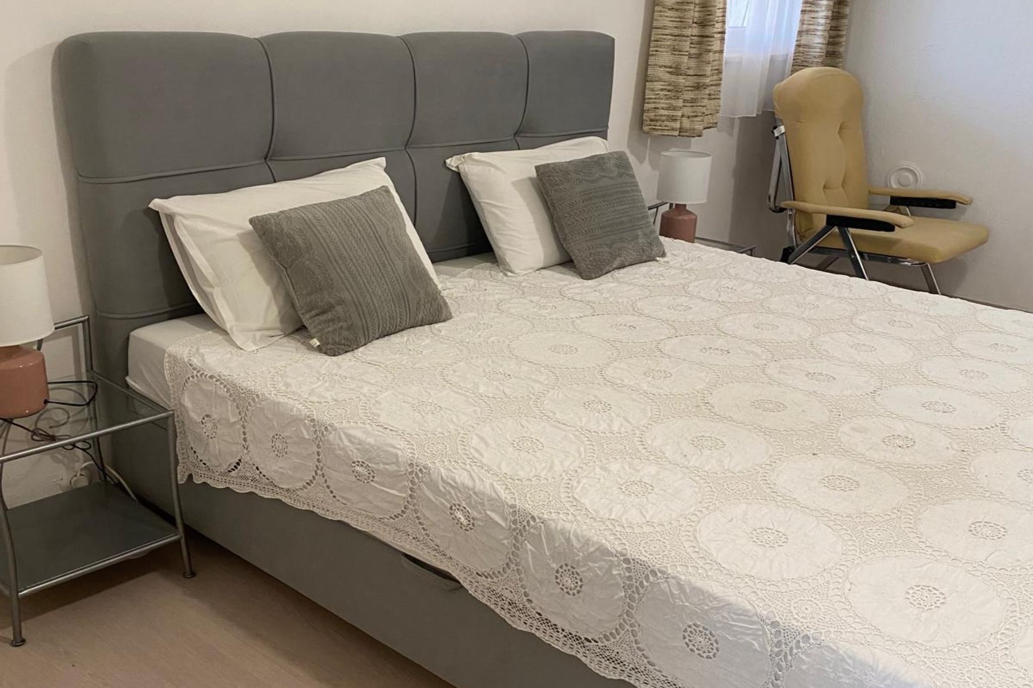 Villa Apartments Babaja - Studio Apartment with Terrace (Ap2)-Slaapkamer