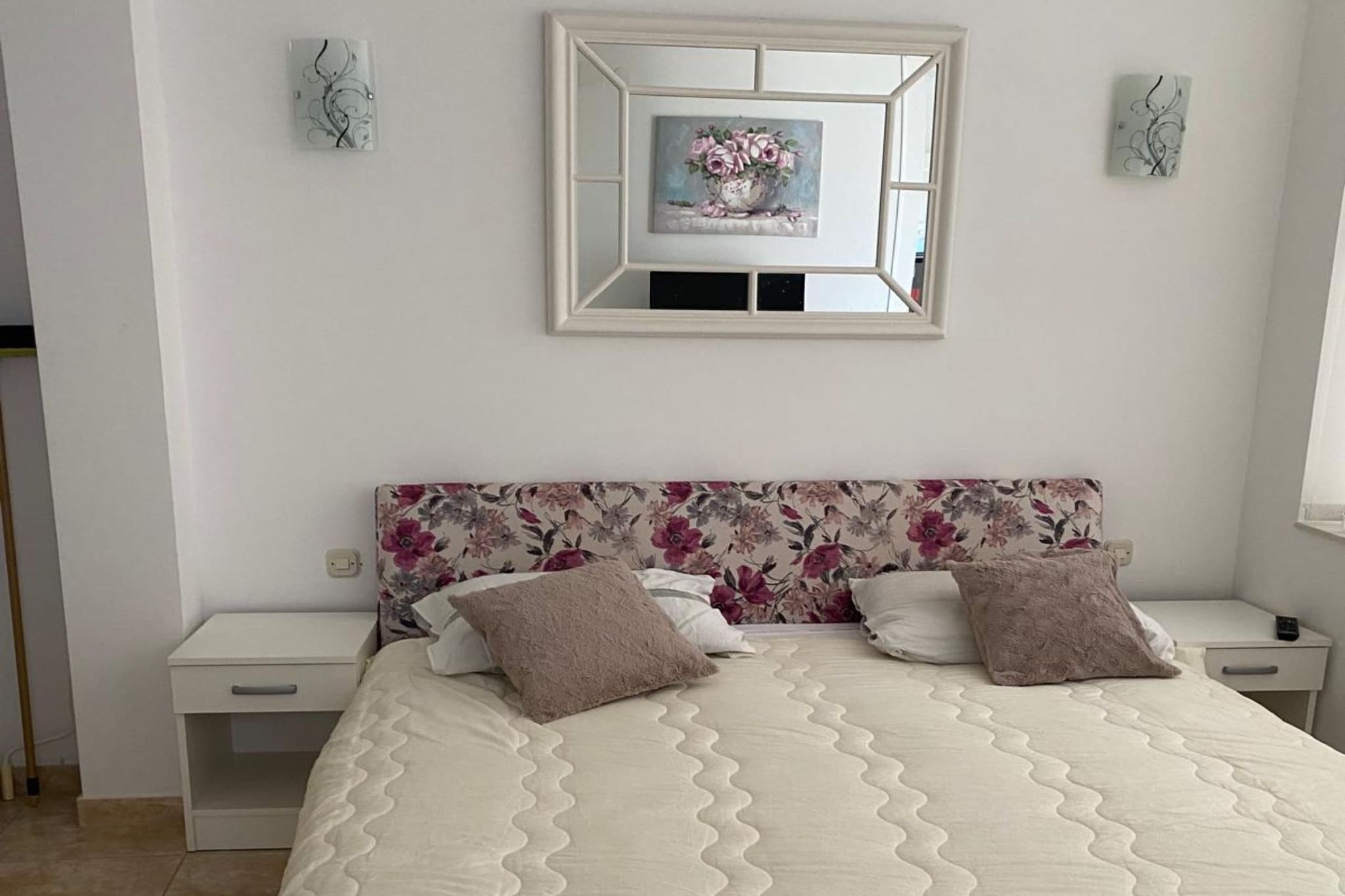 Villa Apartments Babaja - Studio Apartment with Balcony (Ap 11)-Slaapkamer