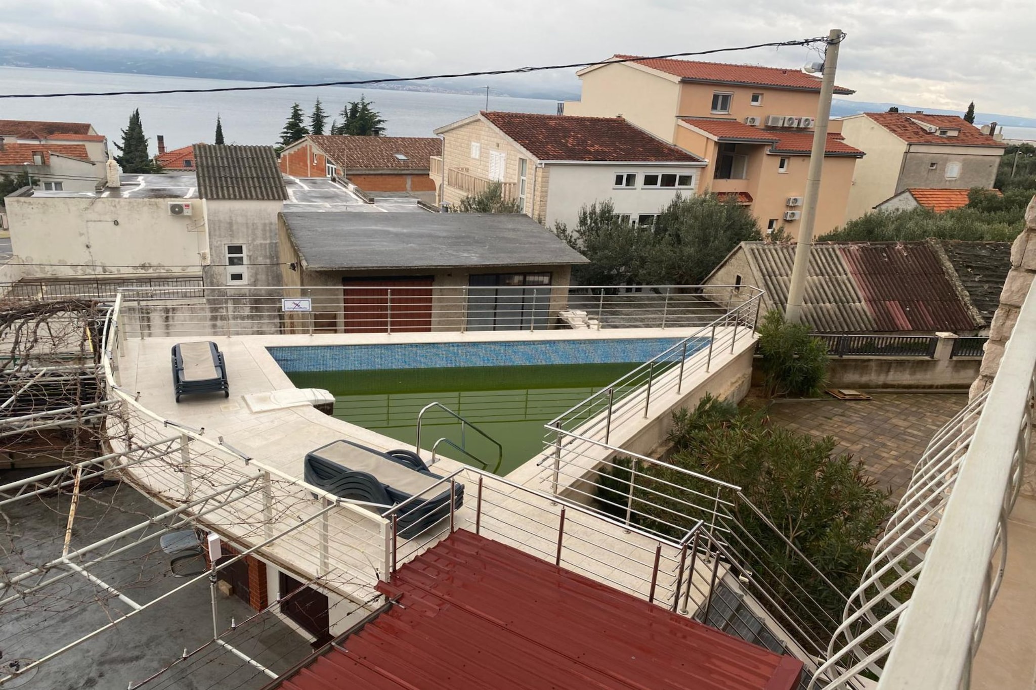 Villa Apartments Babaja - Studio Apartment with Balcony (Ap 11)-Uitzicht