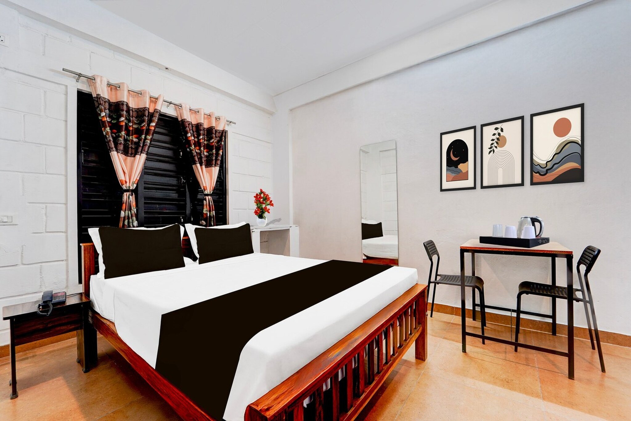 Comfortable Accommodations: Collection O Isha Yoga Center Coimbatore Formerly Nischala Stay in Coimbatore offers family rooms with air-conditioning, private bathrooms, work desks, and seating areas. Each room includes free WiFi, a TV, and free toiletries.
Convenient Facilities: Guests benefit from a 24-hour front desk, housekeeping service, room service, and luggage storage. Additional amenities include a work desk, seating area, tiled floors, and wardrobes.
Prime Location: Located 34 km from Coimbatore International Airport, the hotel is 25 km from Coimbatore Junction and 29 km from Podanur Junction. Nearby attractions include Codissia Trade Fair Complex at 34 km.
Early Check-In Policy: A full day’s room rate will be charged for check-ins before 6:00 AM. Complimentary early check-in is available between 6:00 AM and 10:00 AM, subject to room availability.
Check-in is only available to guests aged 18 and above. Please provide a government-issued ID to confirm your age.