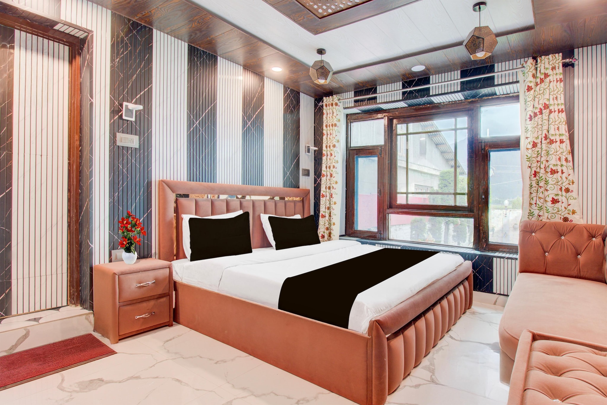 Comfortable Accommodations: Collection O Foreshore Road Srinagar in Srinagar offers family rooms with air-conditioning, private bathrooms, work desks, and seating areas. Each room includes free toiletries, a bath or shower, TV, and tiled floors.
Dining Experience: The family-friendly restaurant serves Indian cuisine with halal and vegetarian options for lunch and dinner. Guests can enjoy meals in a welcoming ambience.
Convenient Facilities: The hotel provides a 24-hour front desk, housekeeping service, room service, and luggage storage. Free WiFi is available throughout the property.
Early Check-In Policy: A full day’s room rate will be charged for check-ins before 6:00 AM. Complimentary early check-in is available between 6:00 AM and 10:00 AM, subject to room availability.
Check-in is only available to guests aged 18 and above. Please provide a government-issued ID to confirm your age.