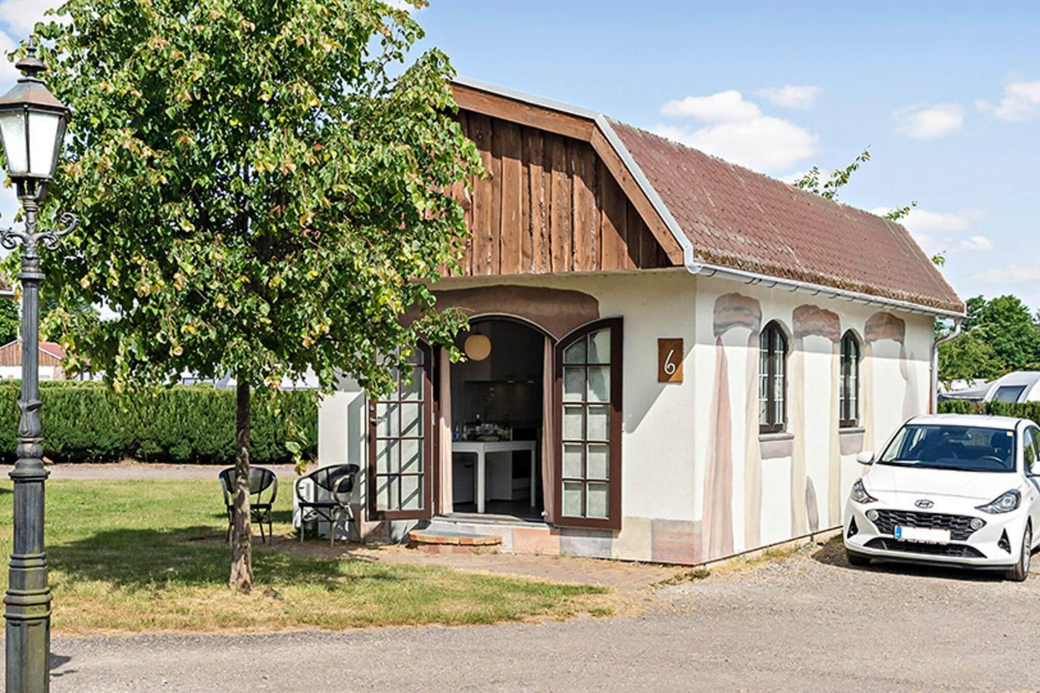 6 person holiday park home in Otterup