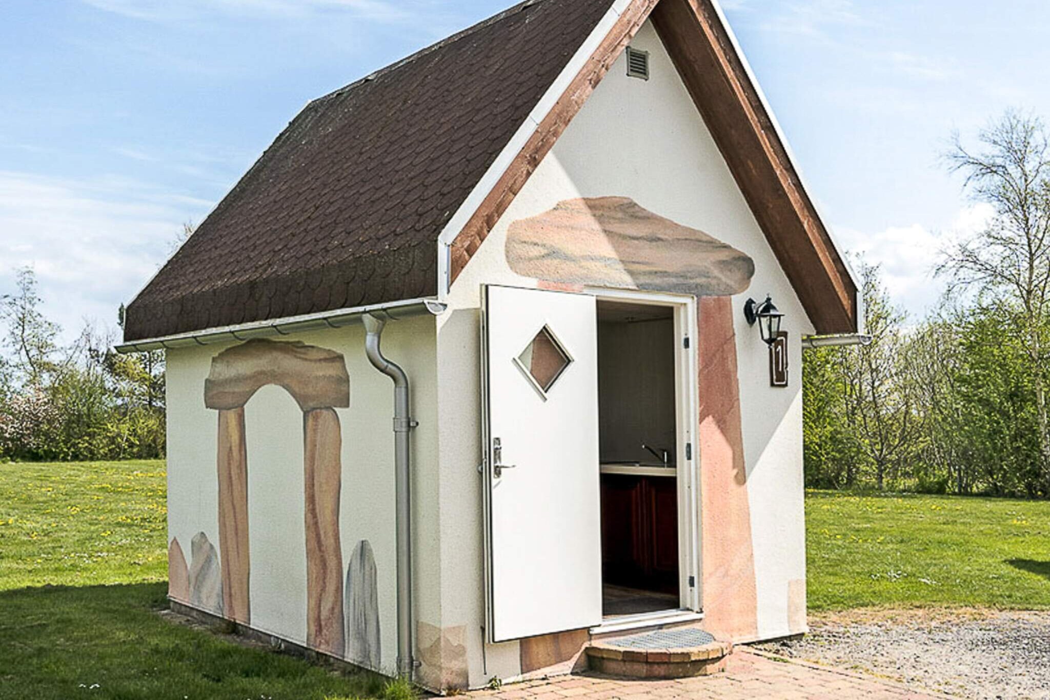 9 person holiday park home in Otterup