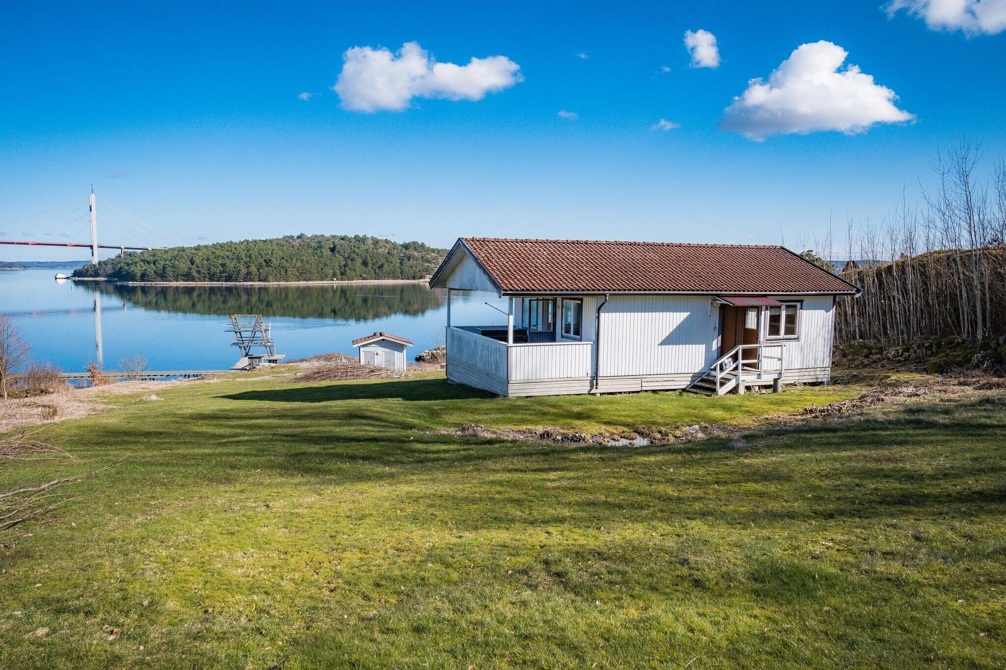 6 person holiday park home in MyggenÃ¤s