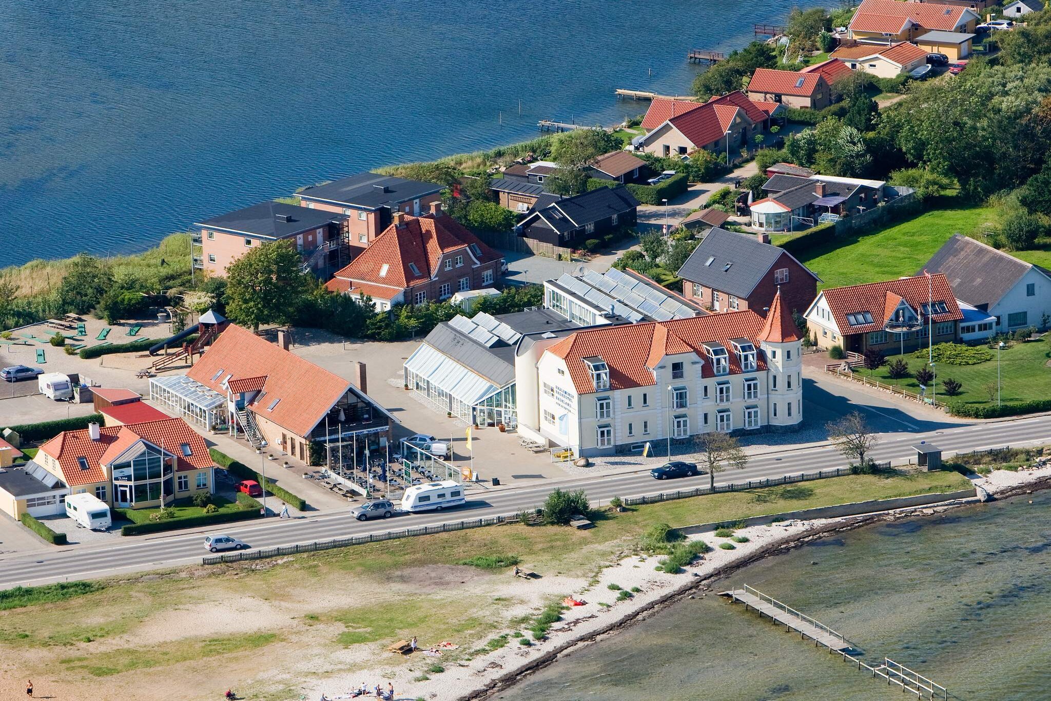 6 person holiday park home in Hejls