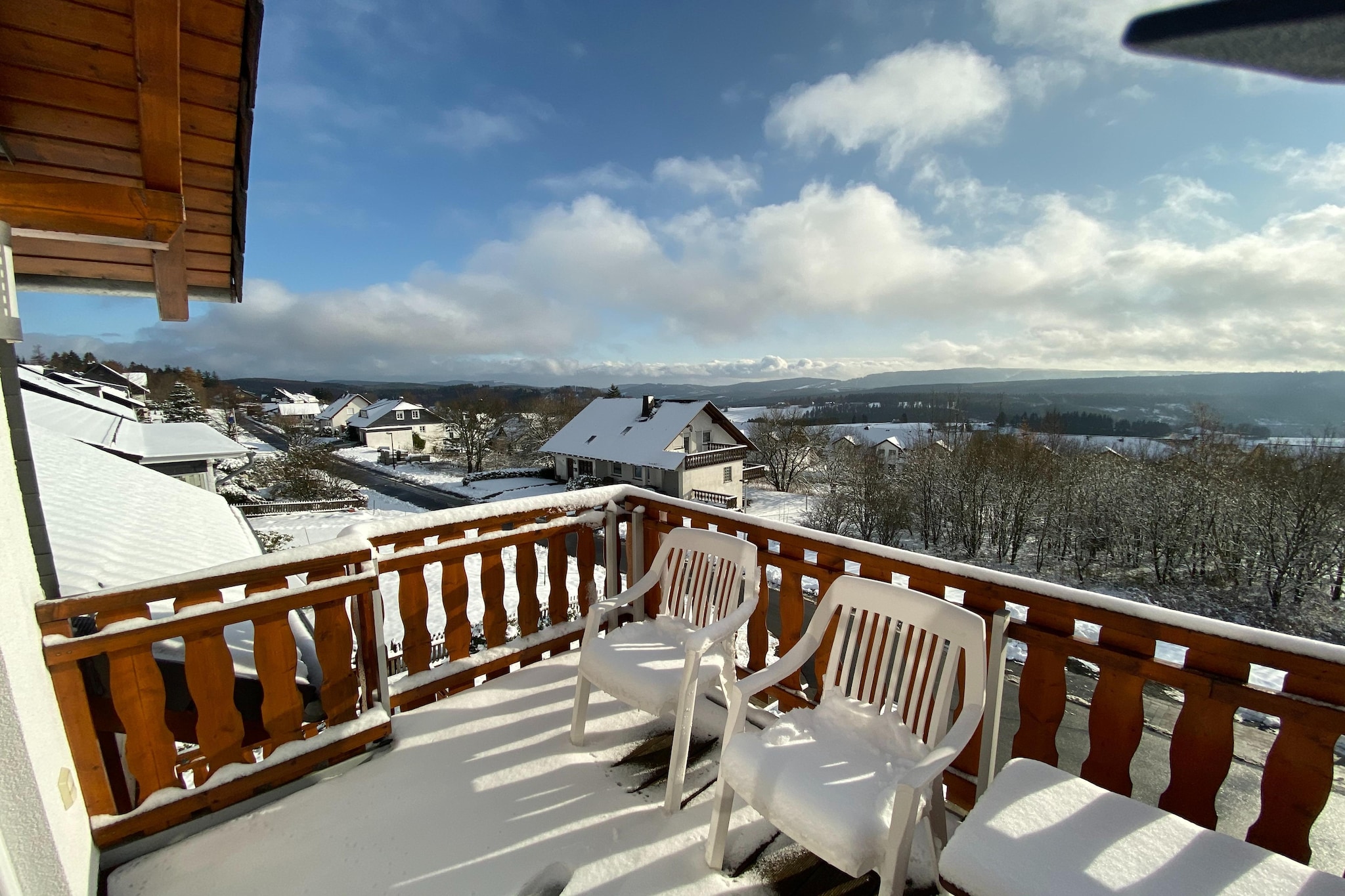 Ferienhaus 'Rothaarglück' Sauerland mit Aussicht-Terrasbalkon