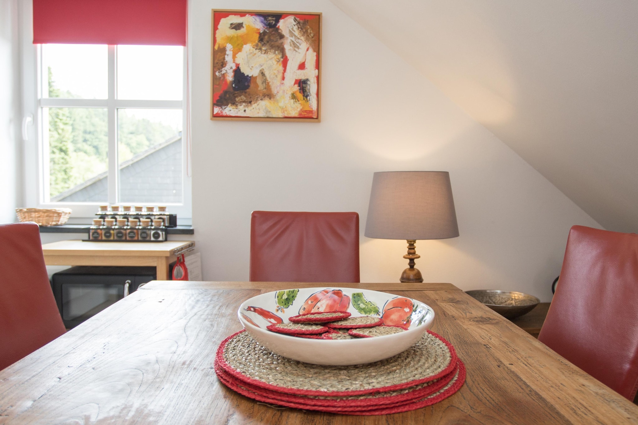 Ferienhaus 'Rothaarglück' Sauerland mit Aussicht-Eetkamer