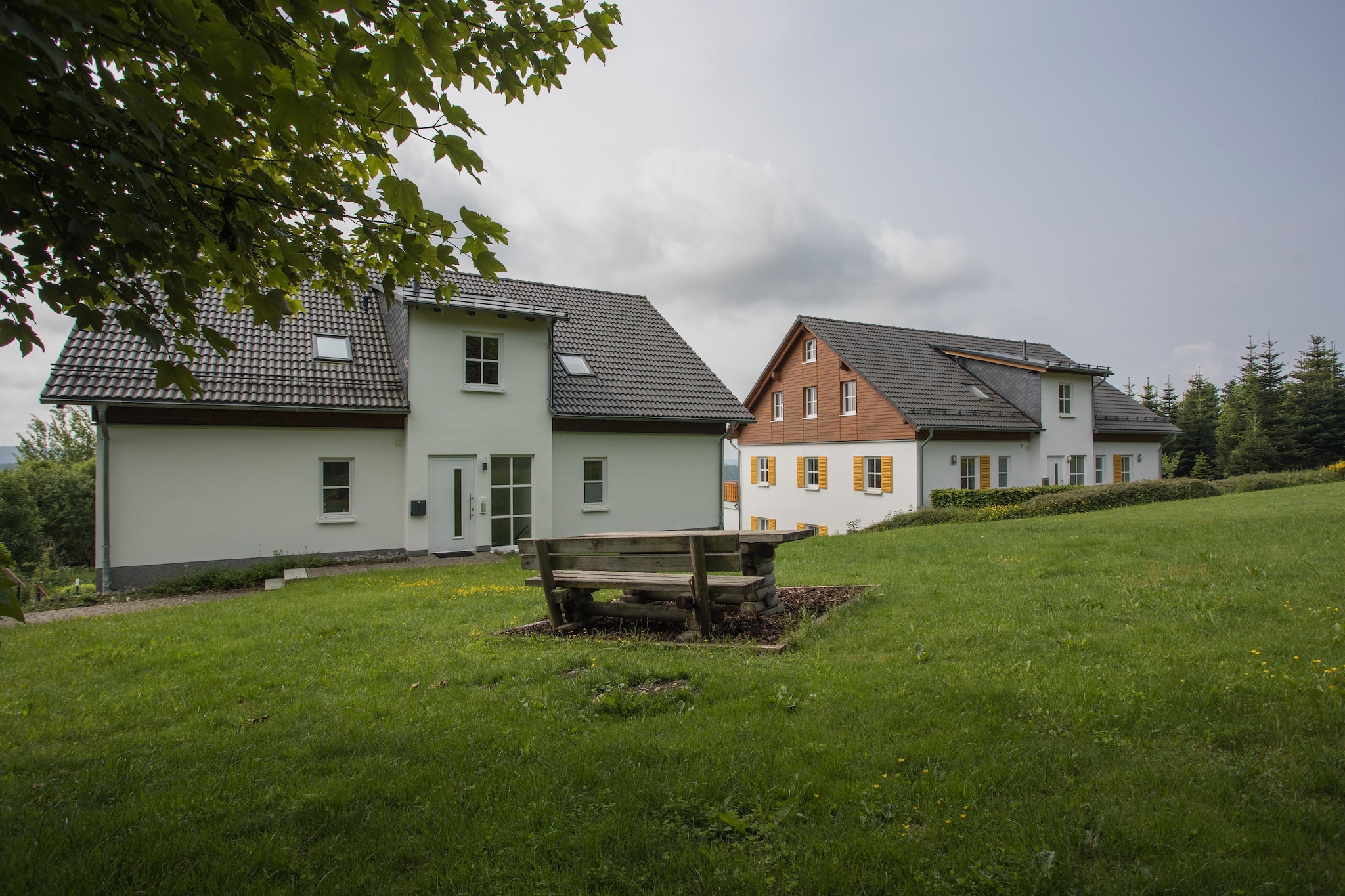 Ferienhaus 'Rothaarglück' Sauerland mit Aussicht-Tuinen zomer