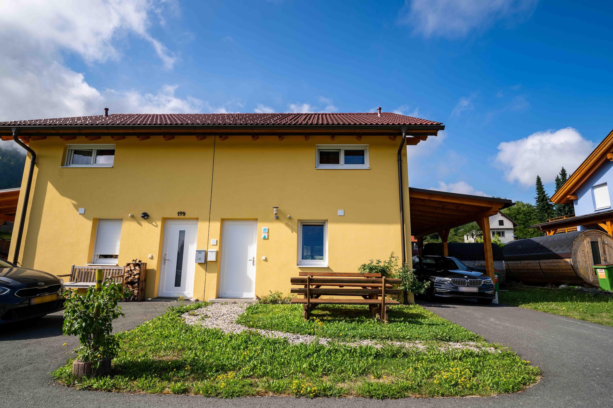 Ferienhaus Seltschach-Extérieur été