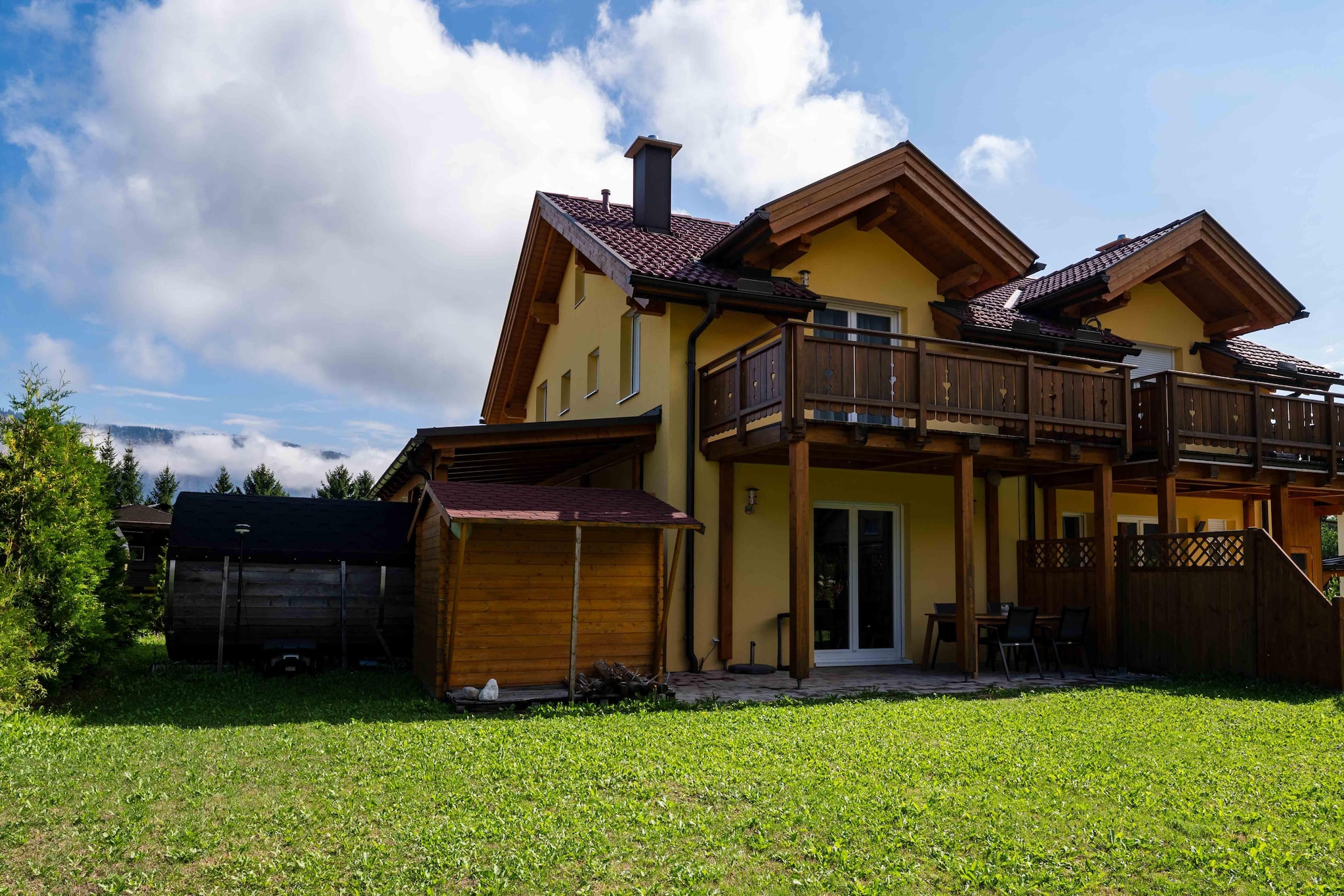 Ferienhaus Seltschach-Extérieur été