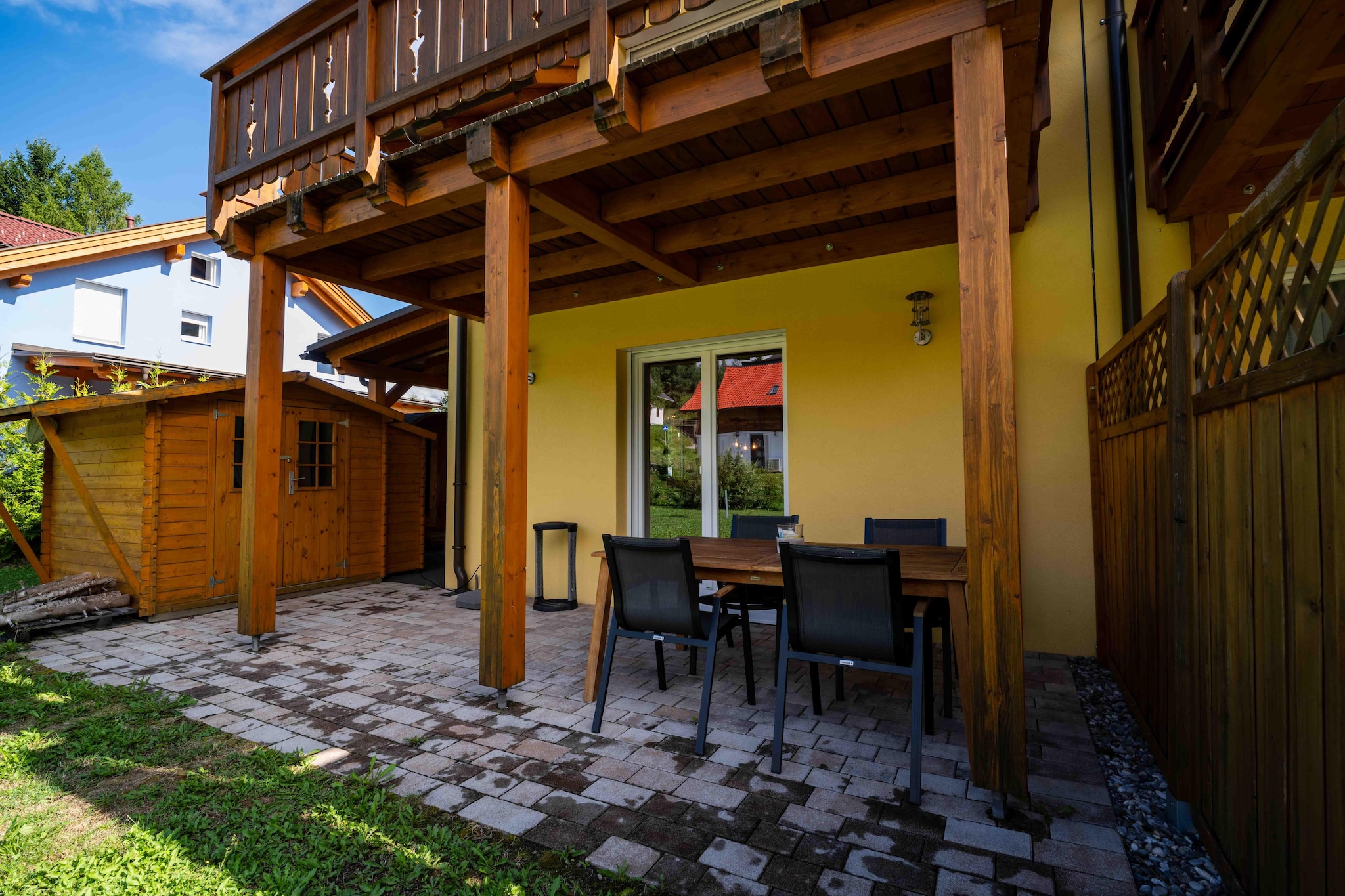 Ferienhaus Seltschach-Extérieur été