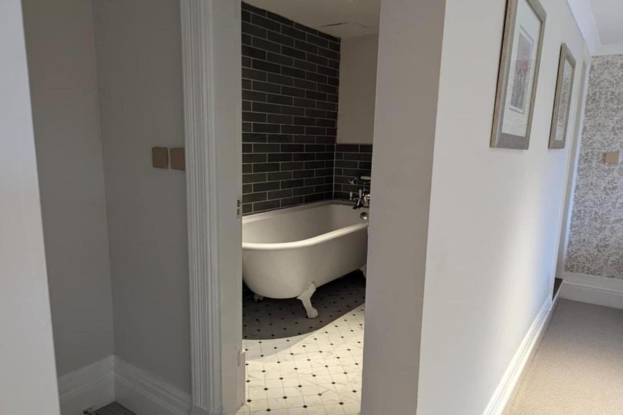 Newton Park Double Room - Badezimmer