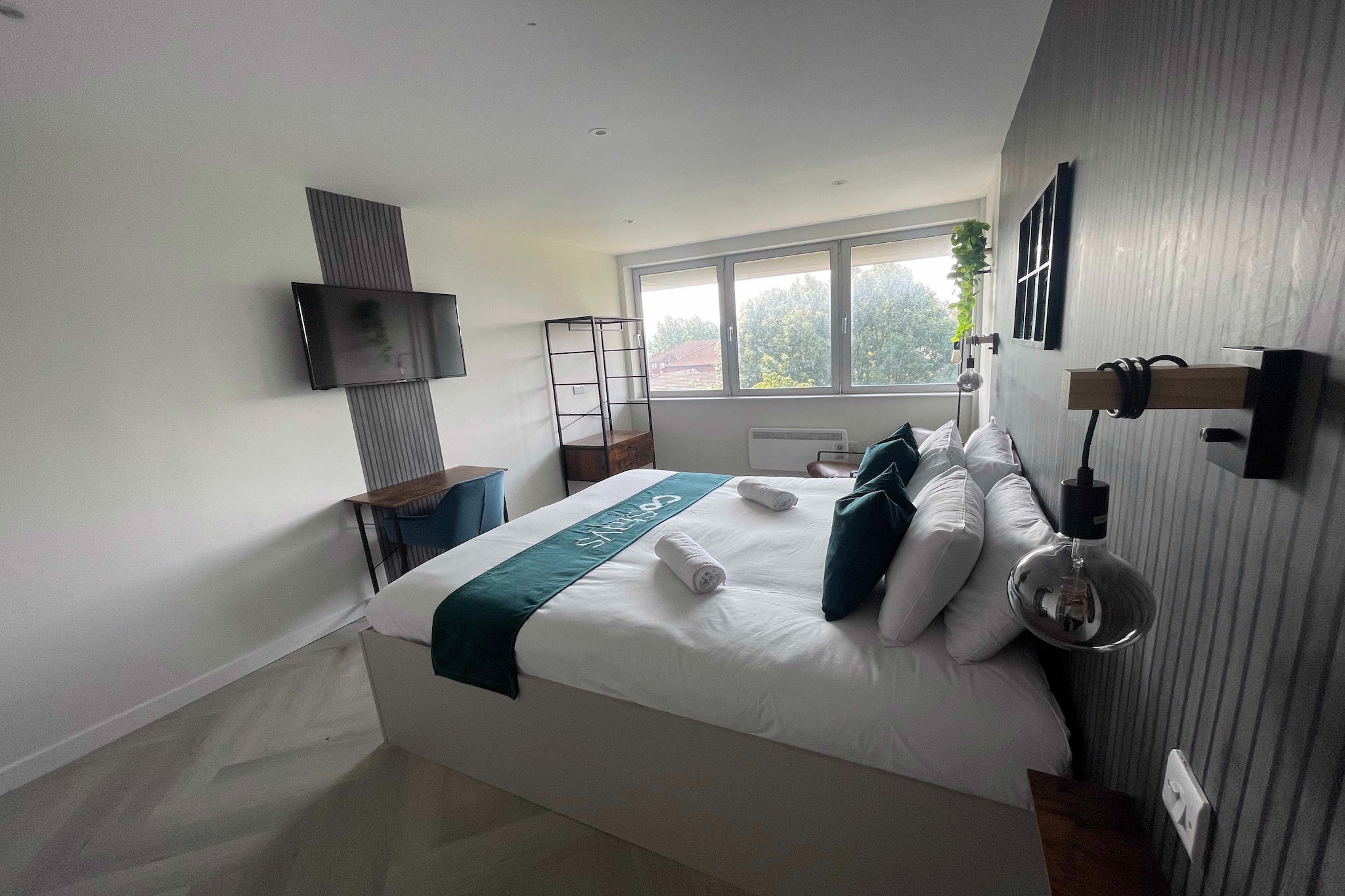 EN_MEH020_Standard Double Studio - Slaapkamer