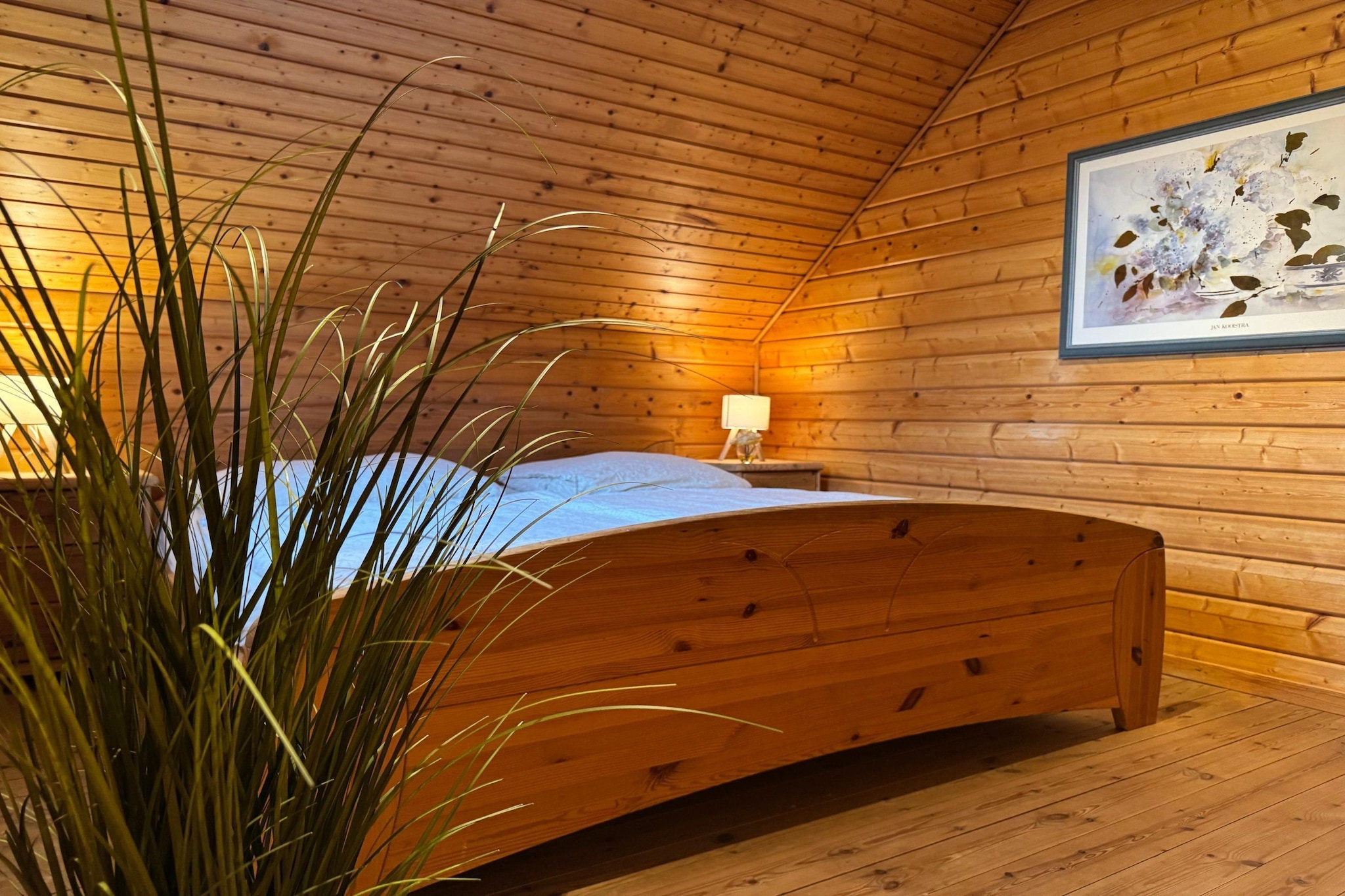 Ferienhaus in Hasselfelde - Haus 40 Blauvogel-Schlafzimmer