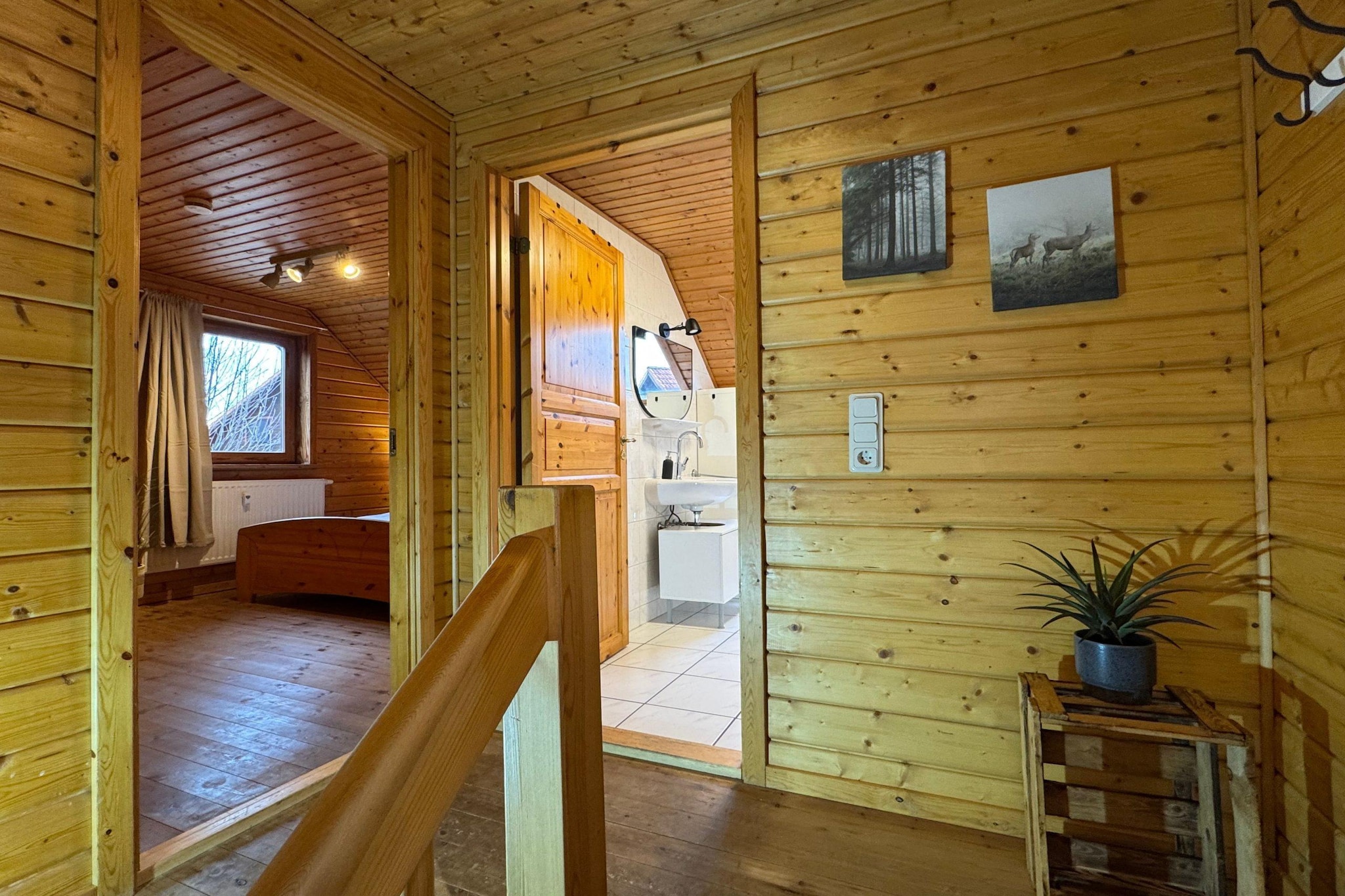 Ferienhaus in Hasselfelde - Haus 40 Blauvogel-Flur