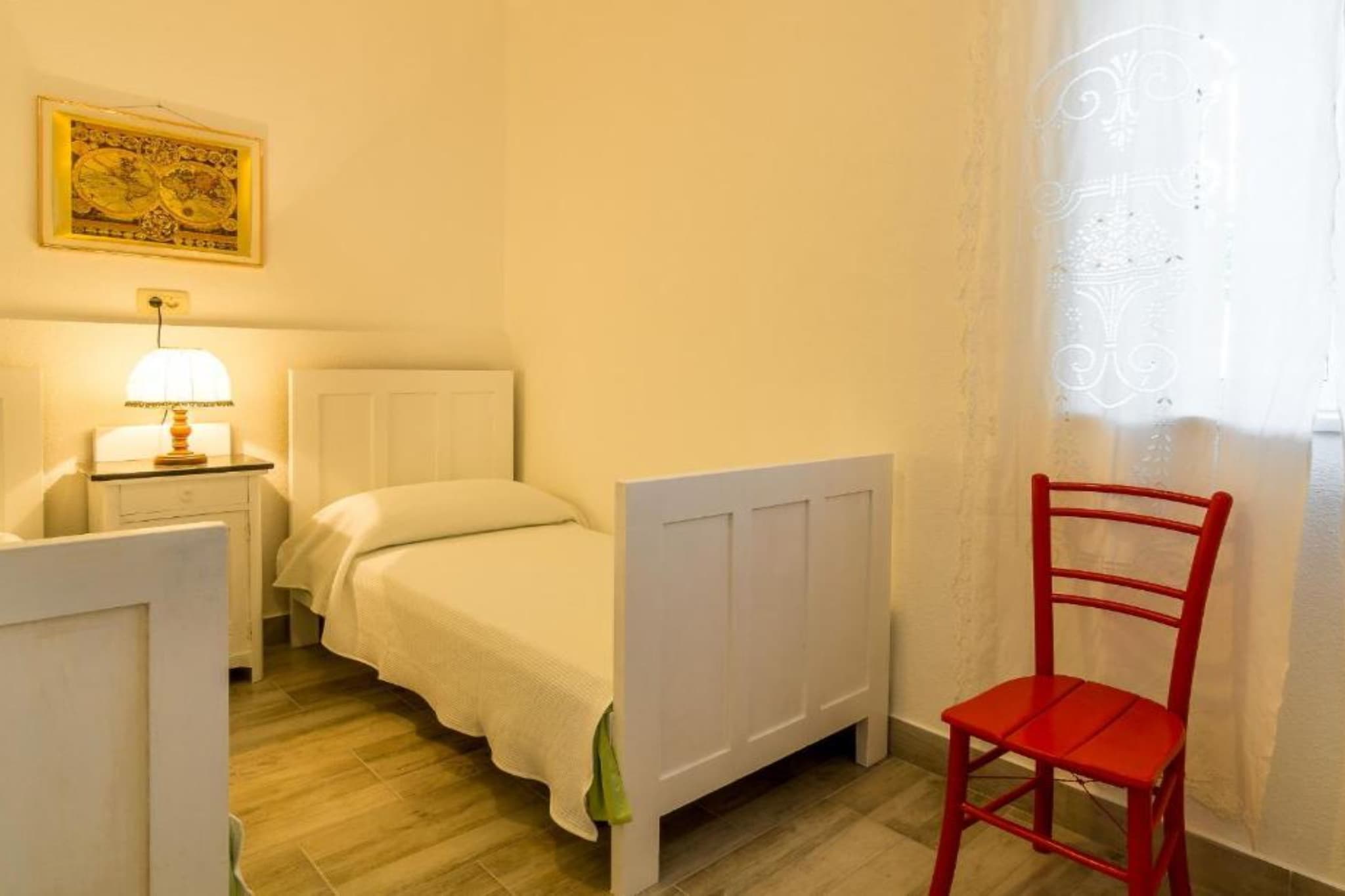 Kapetana Bepa Dvor - Three Bedroom House with Terrace and Sea View-Bedroom
