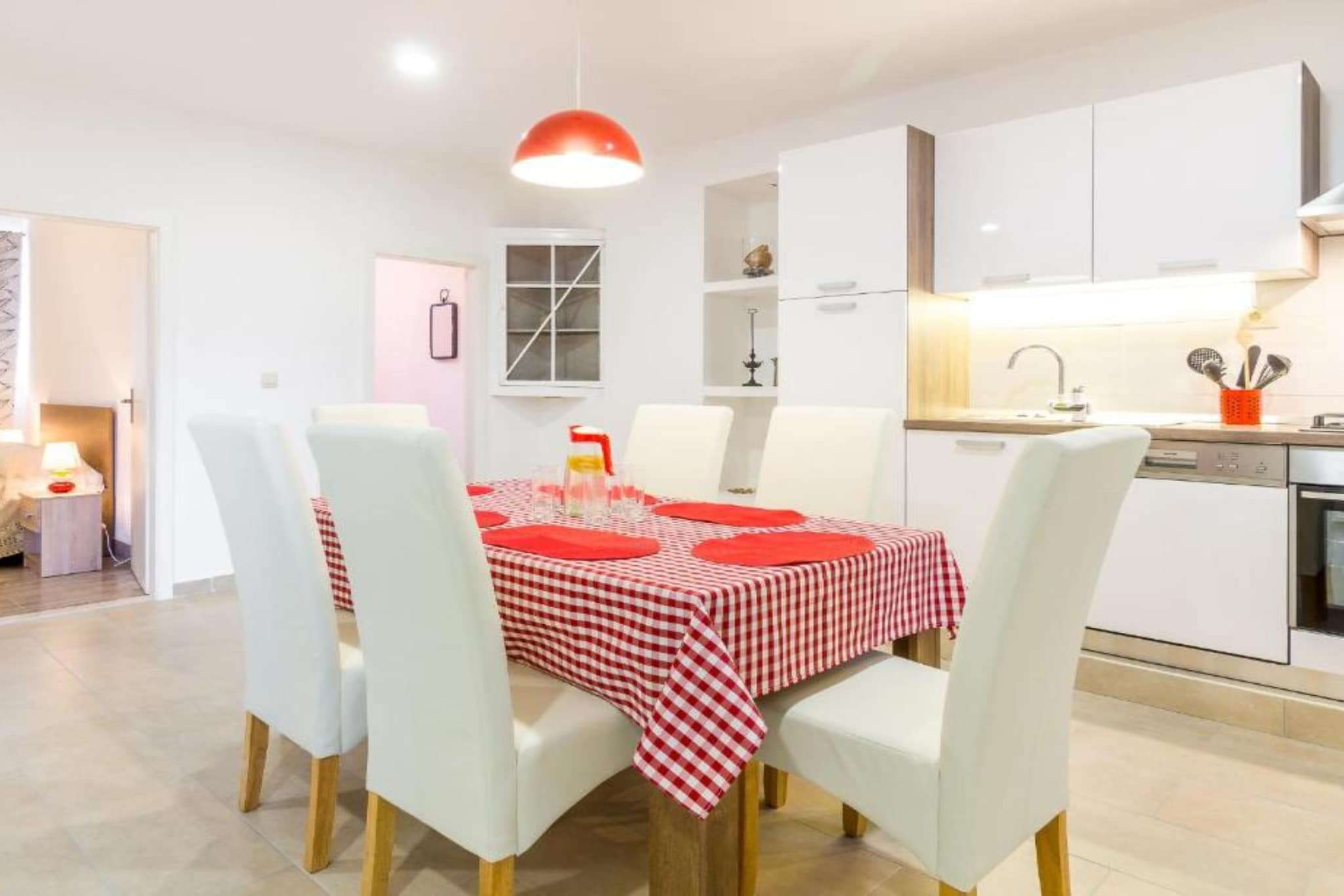 Kapetana Bepa Dvor - Three Bedroom House with Terrace and Sea View-Bedroom
