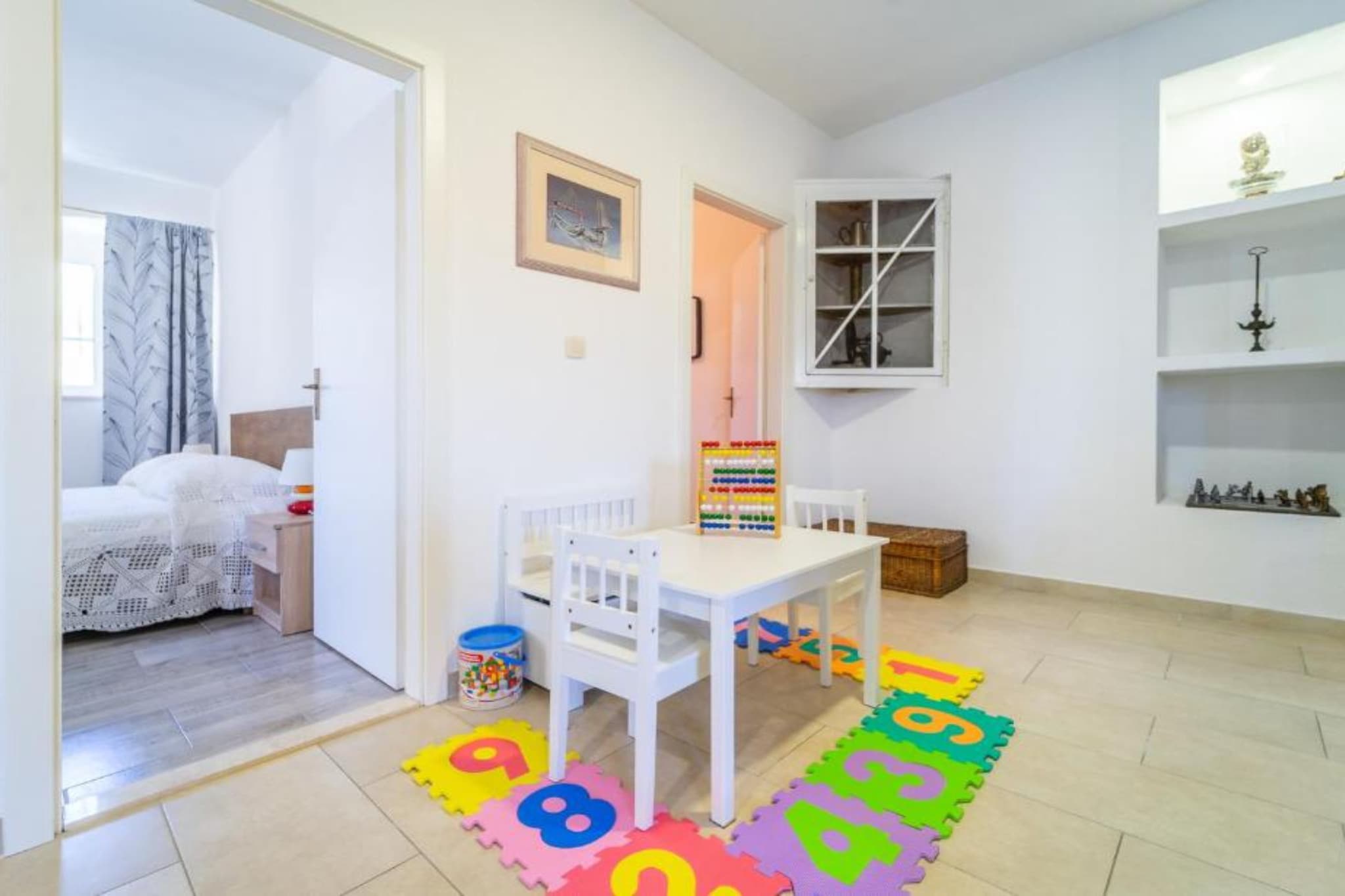 Kapetana Bepa Dvor - Three Bedroom House with Terrace and Sea View-Kitchen