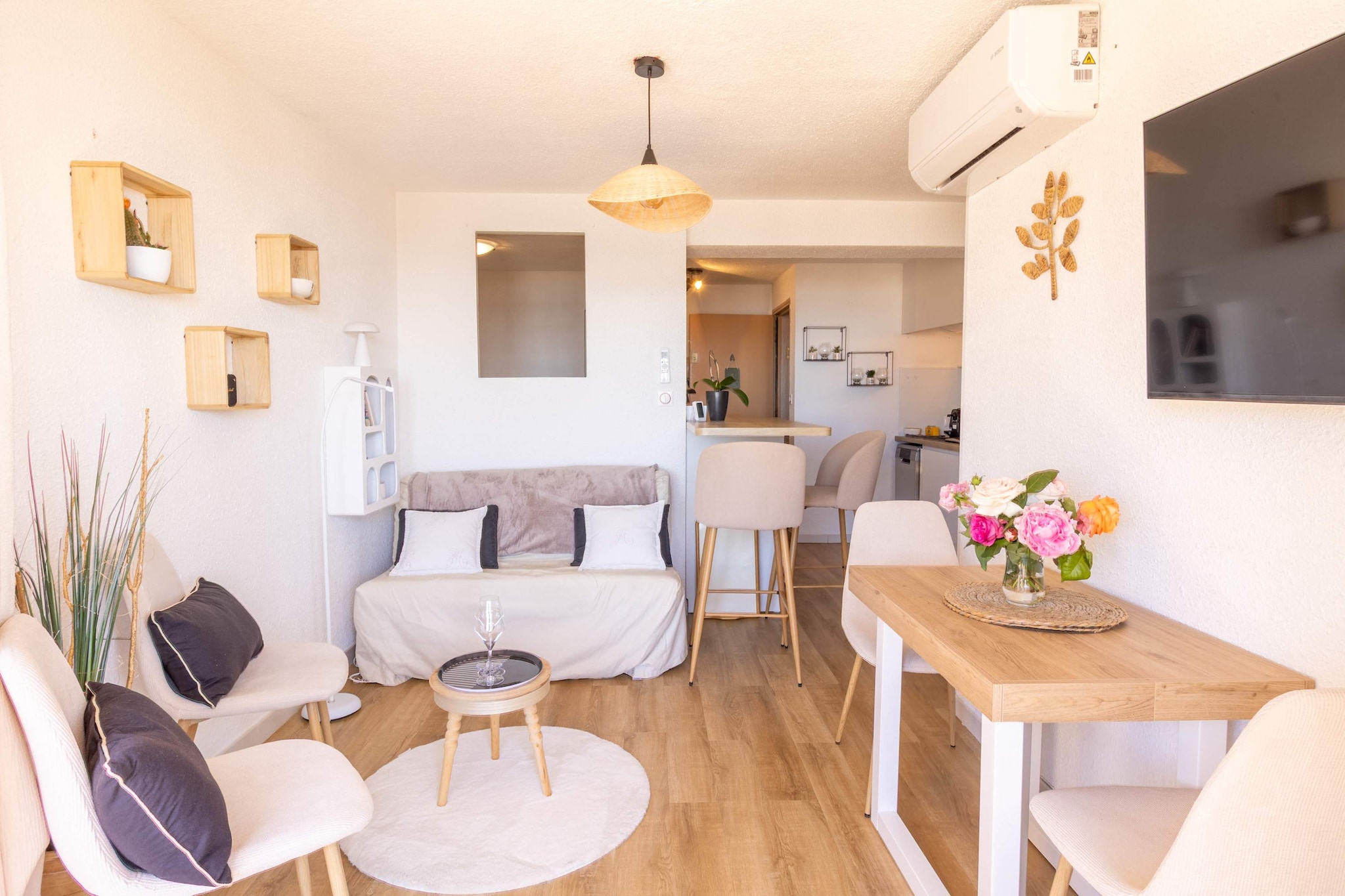 73 Appartement Cosy-Woonkamer