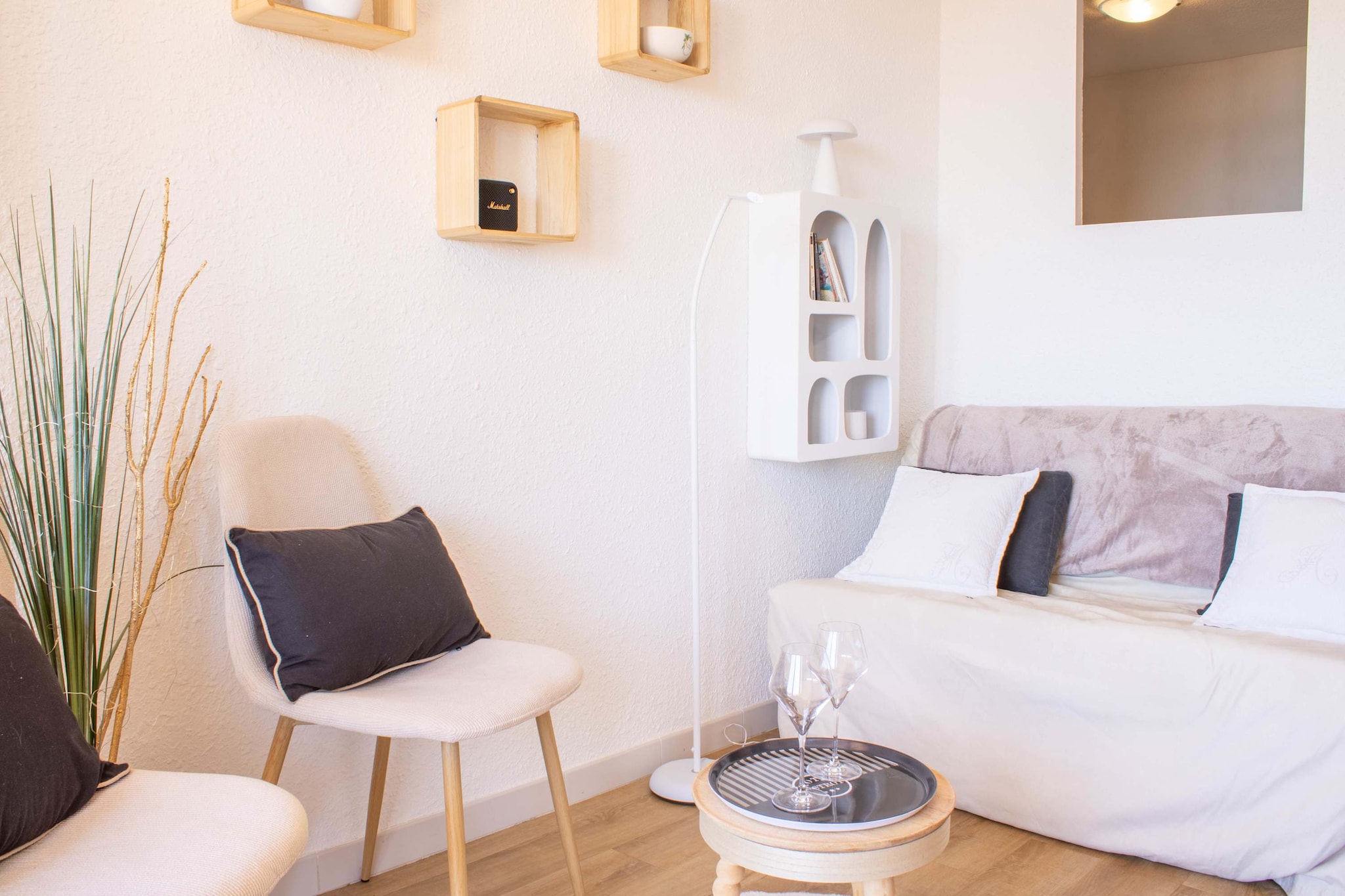 73 Appartement Cosy-Woonkamer