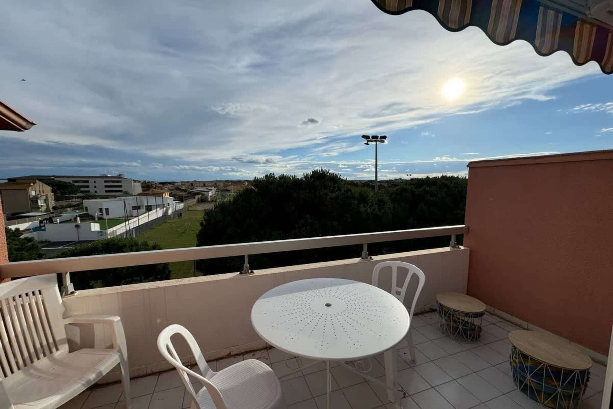43 Appartement du st - Terrasbalkon