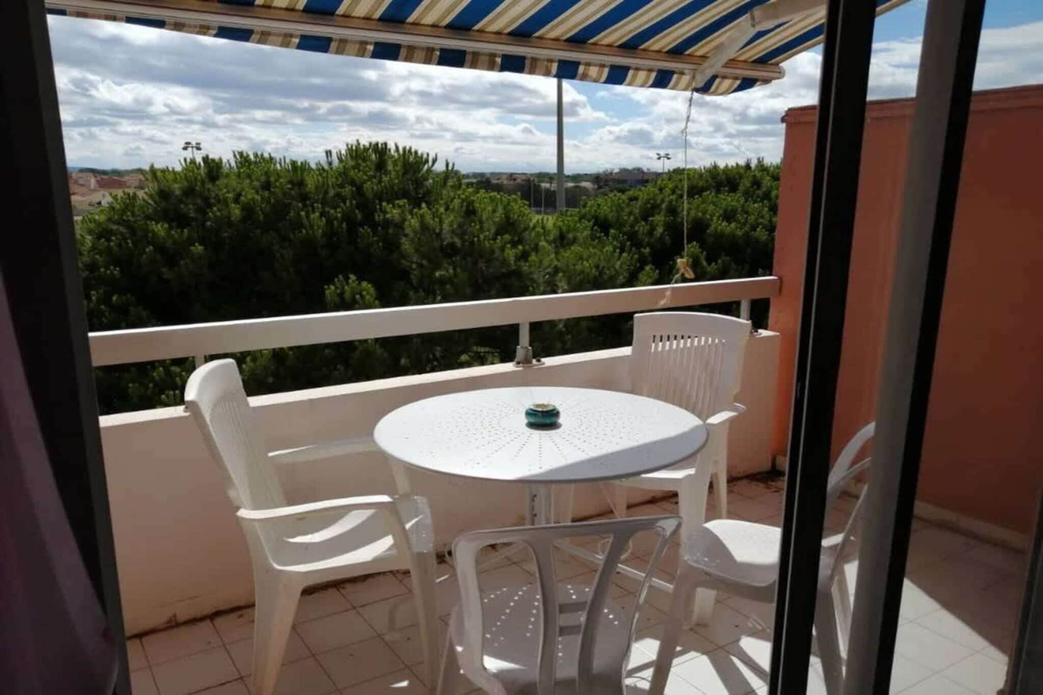 43 Appartement du st - Terrasbalkon