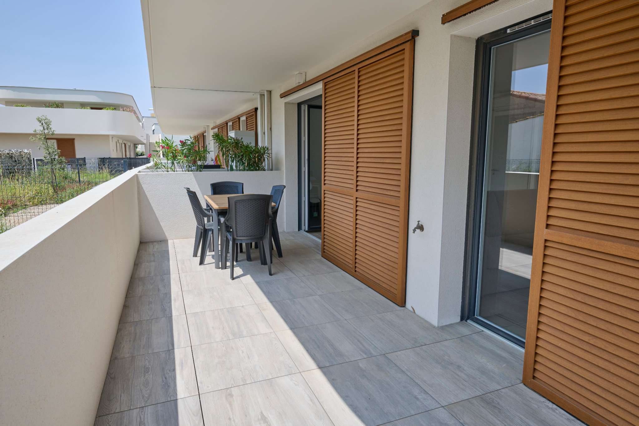 112 BLANC-Terrasbalkon