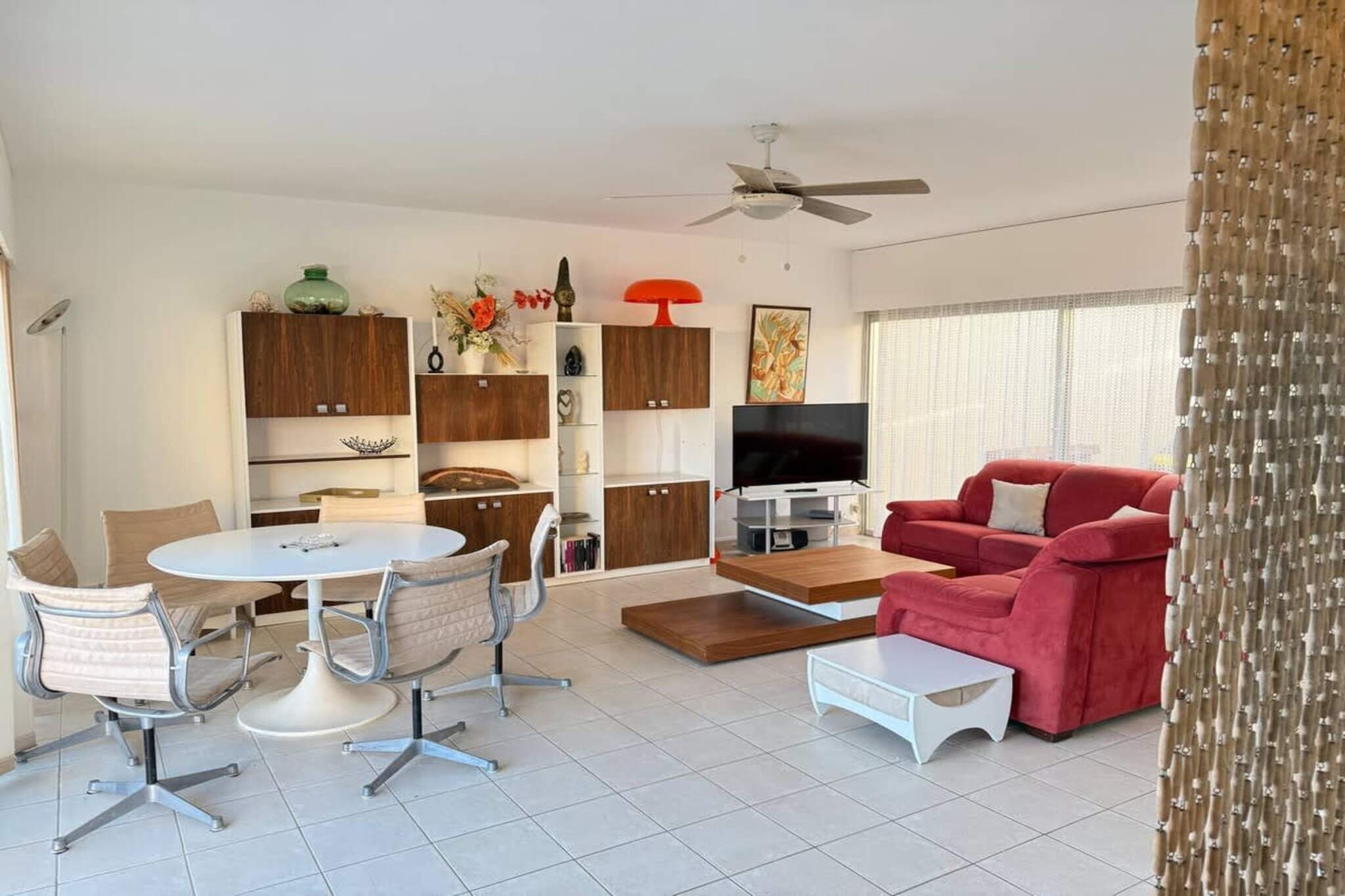 87 Villa sur la plag - Woonkamer
