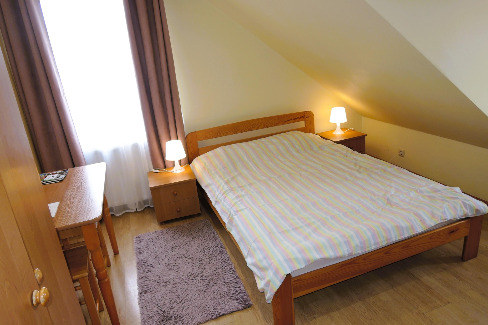 Pokój 2 osobowy nr 6 - widok na Zalew