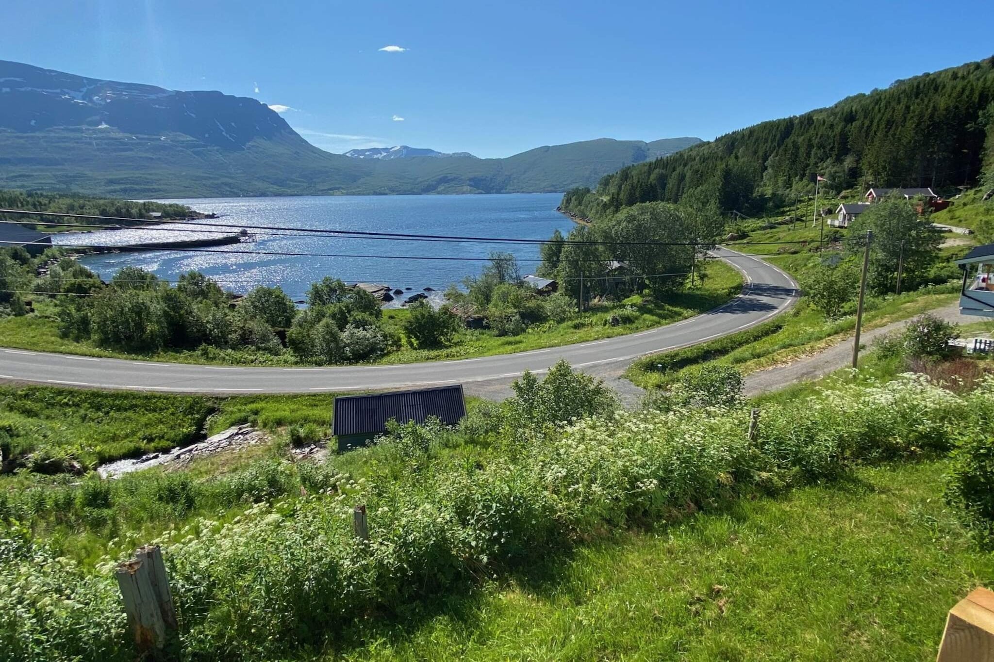 Maison de vacances pour 7 a Grovfjord-Vue sur l'eau