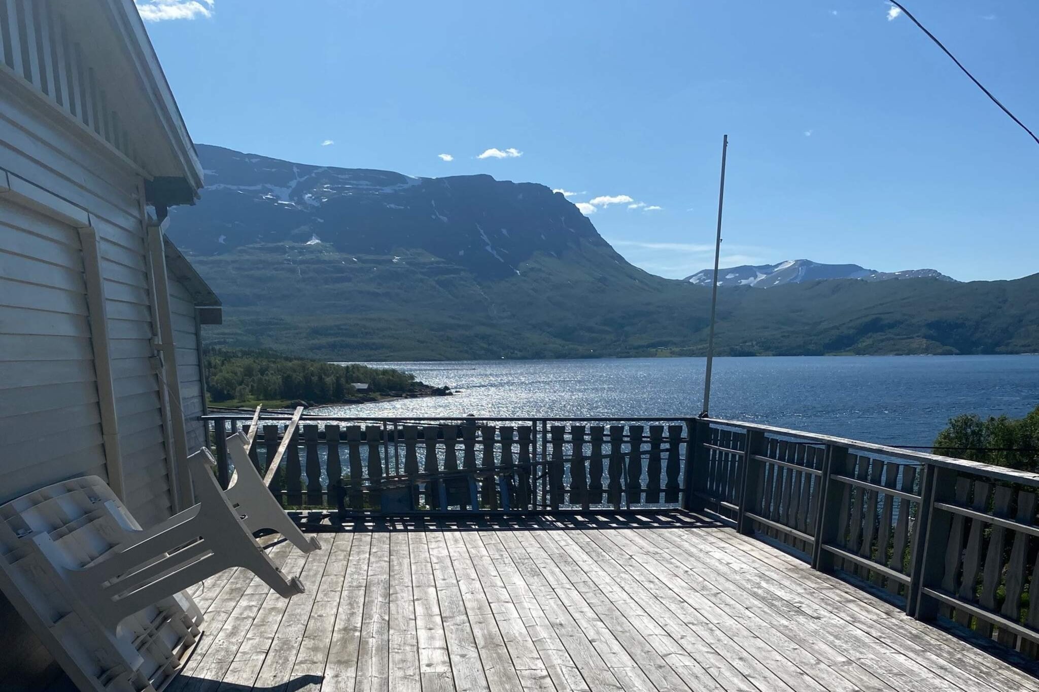 Maison de vacances pour 7 a Grovfjord-Vue sur l'eau