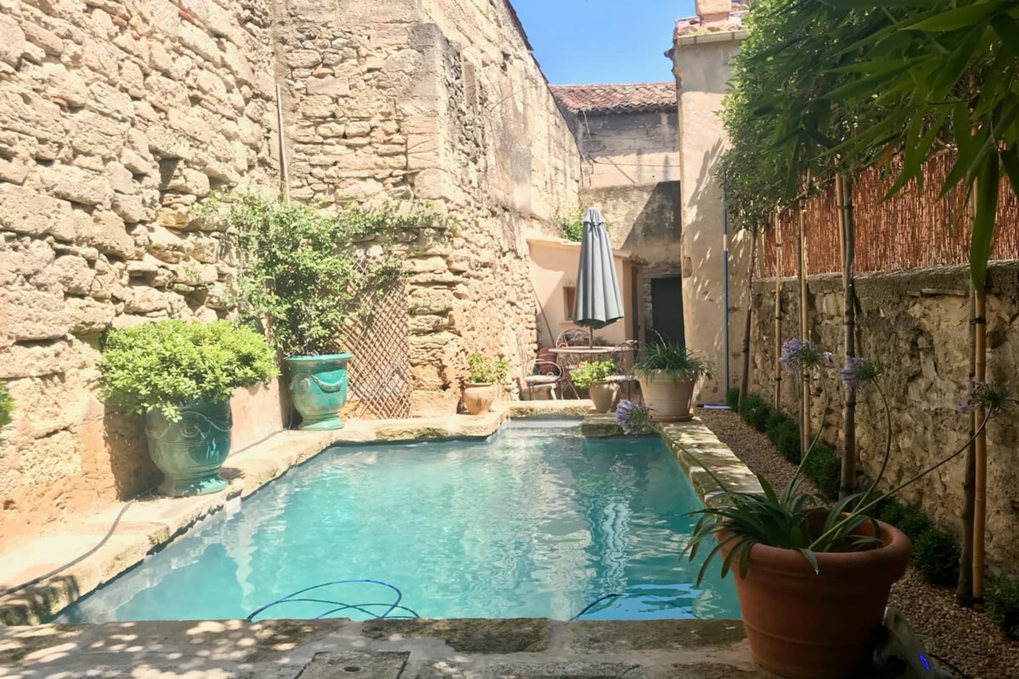 Chez Vous à Uzès-Zwembad