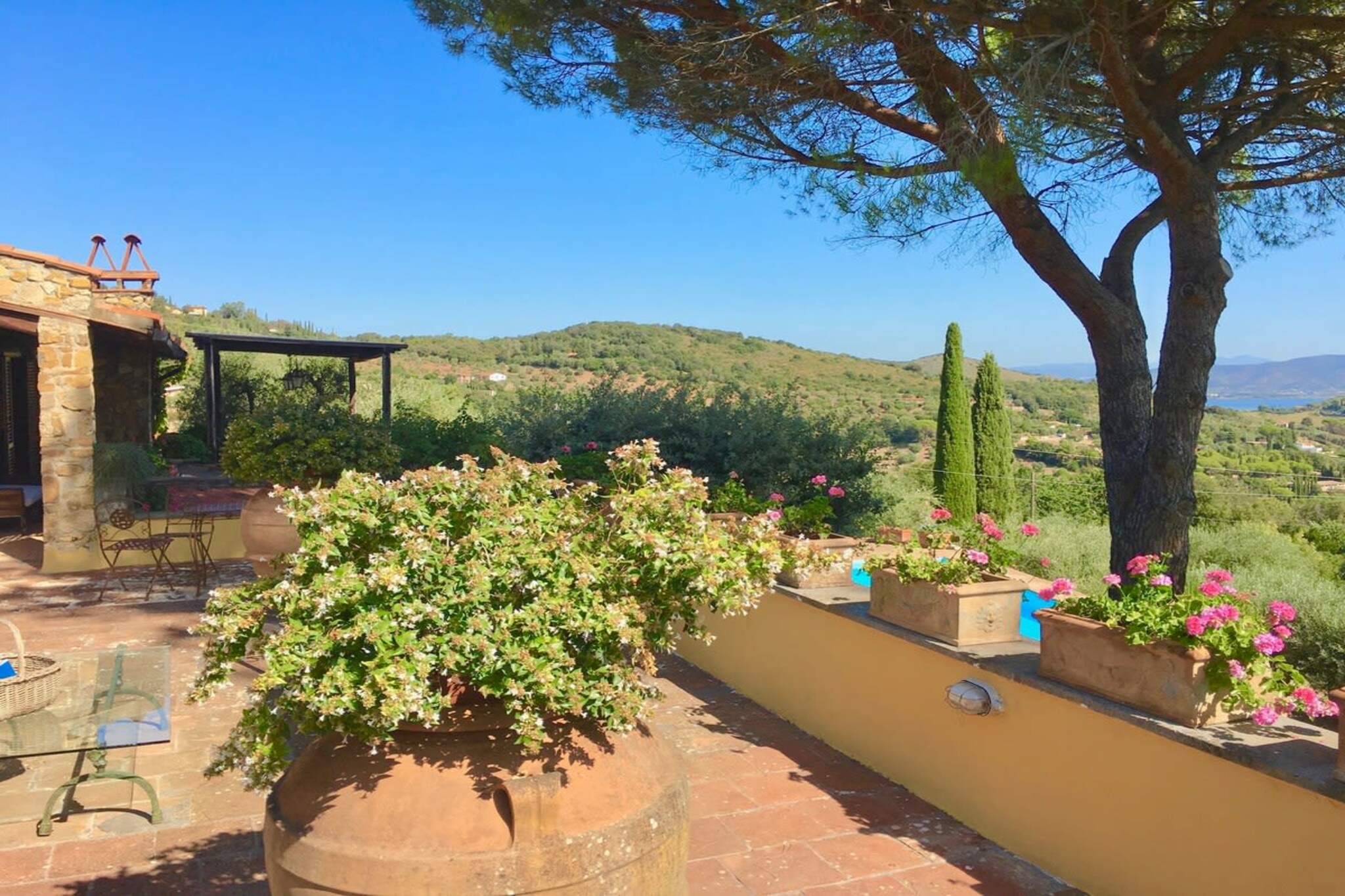 Villa della Fonte-Terrasbalkon