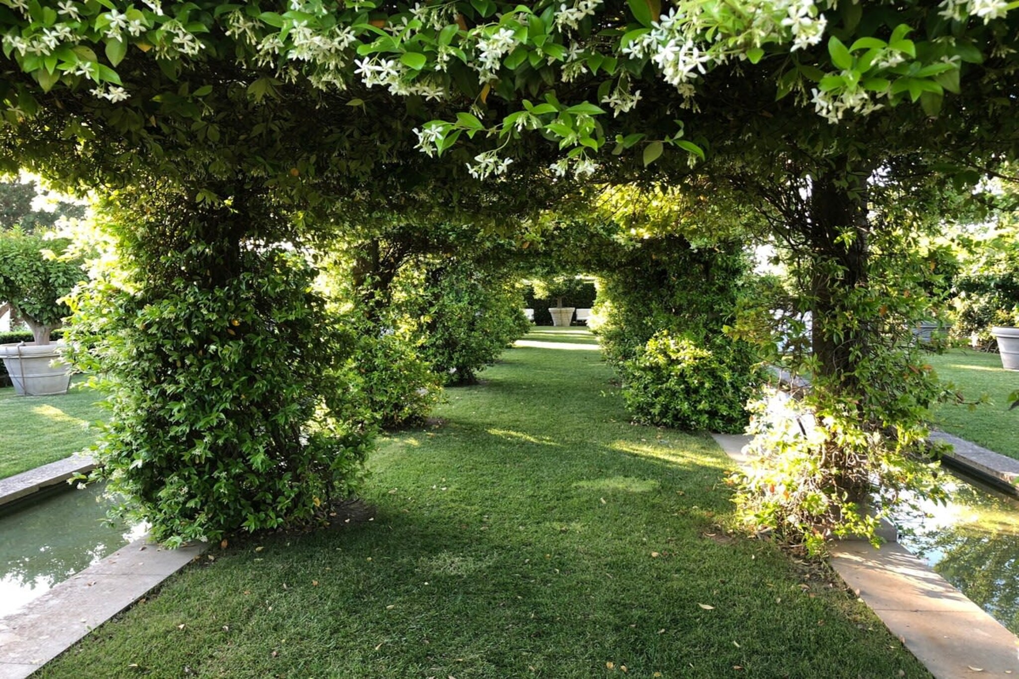 Villa Vinarte-Tuinen zomer