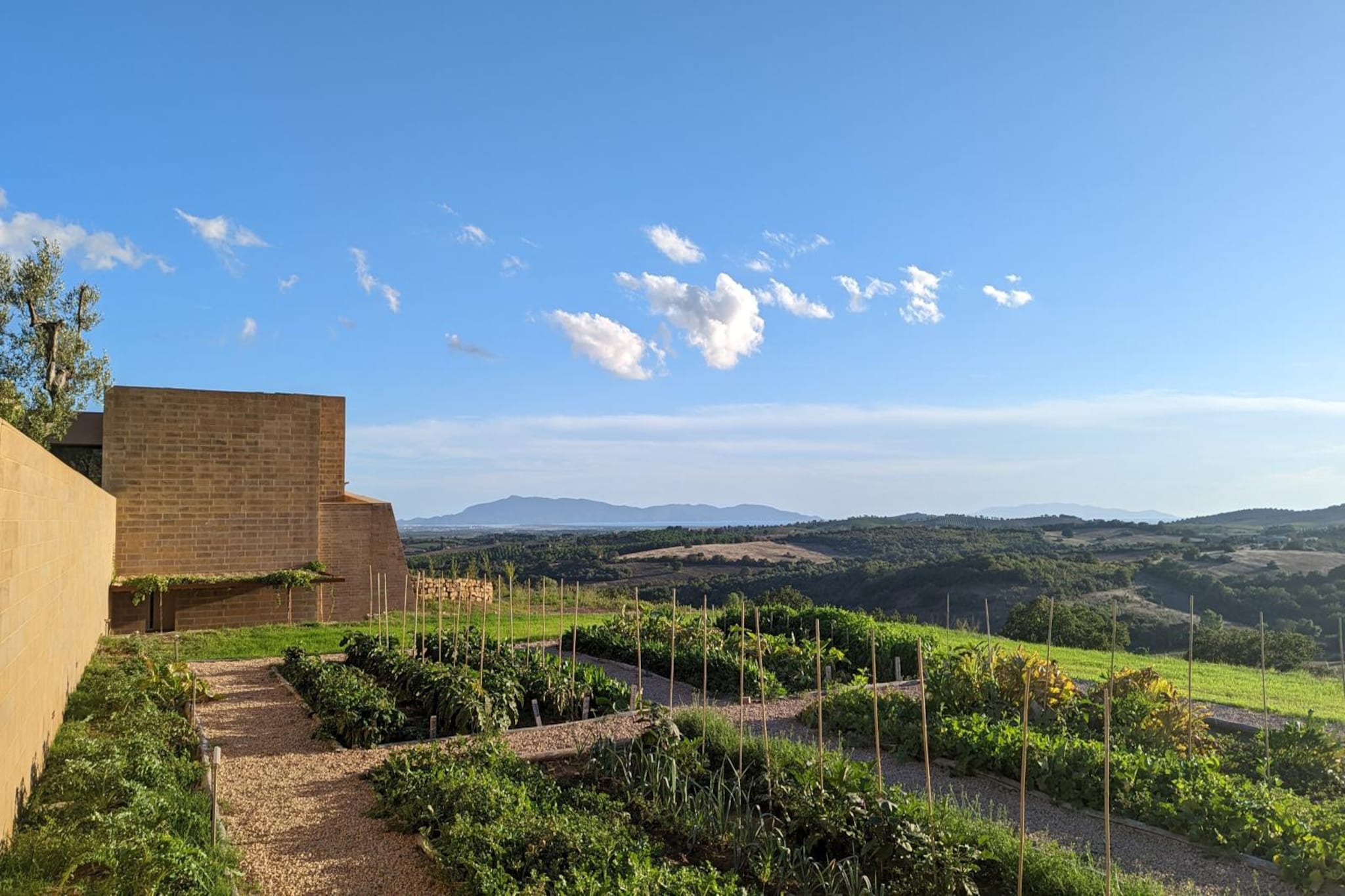 Maniero in Maremma-Aussicht Sommer