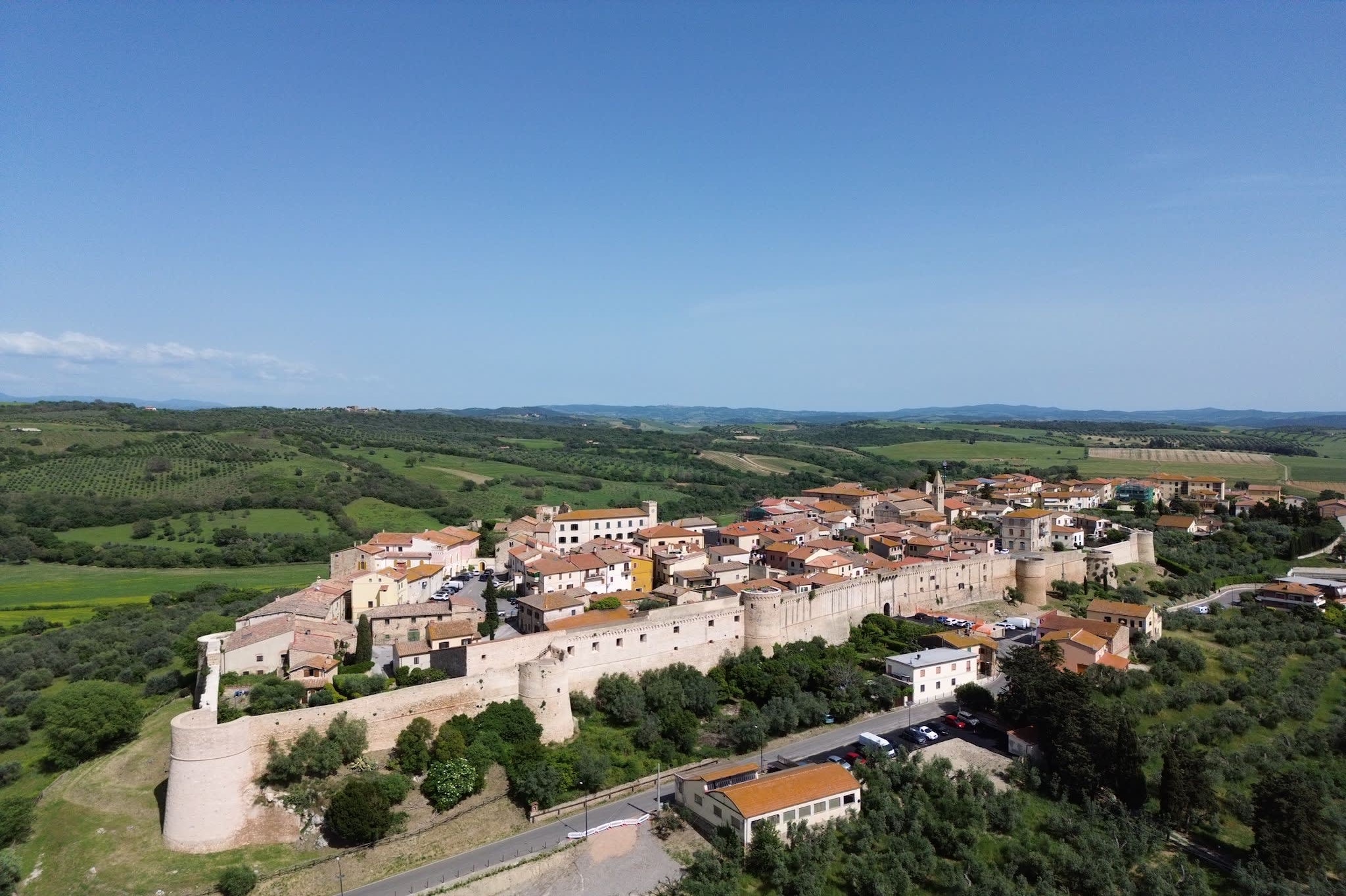 Maniero in Maremma-Gebiete Sommer 5 km