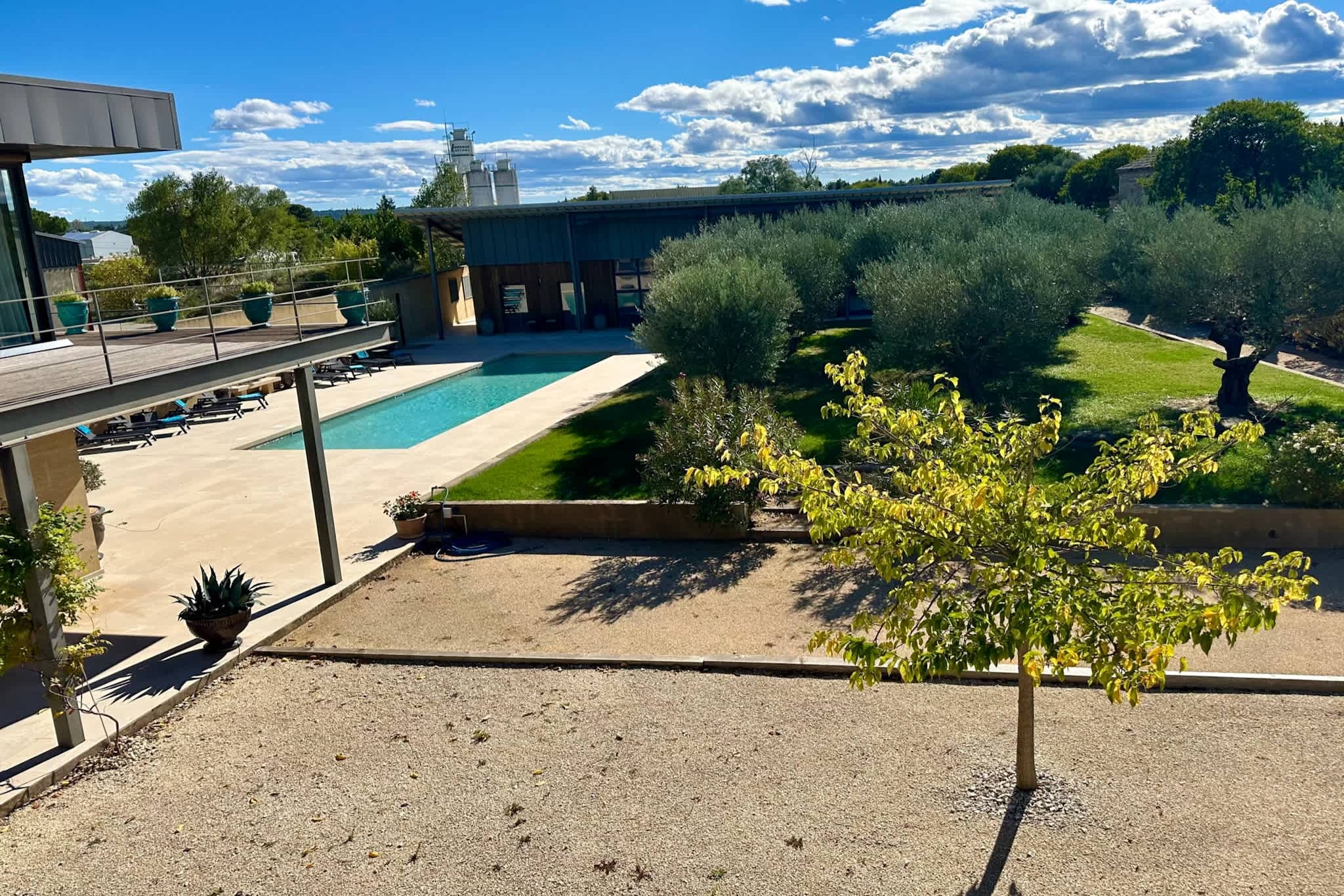 L' Olivette-Buitenkant zomer