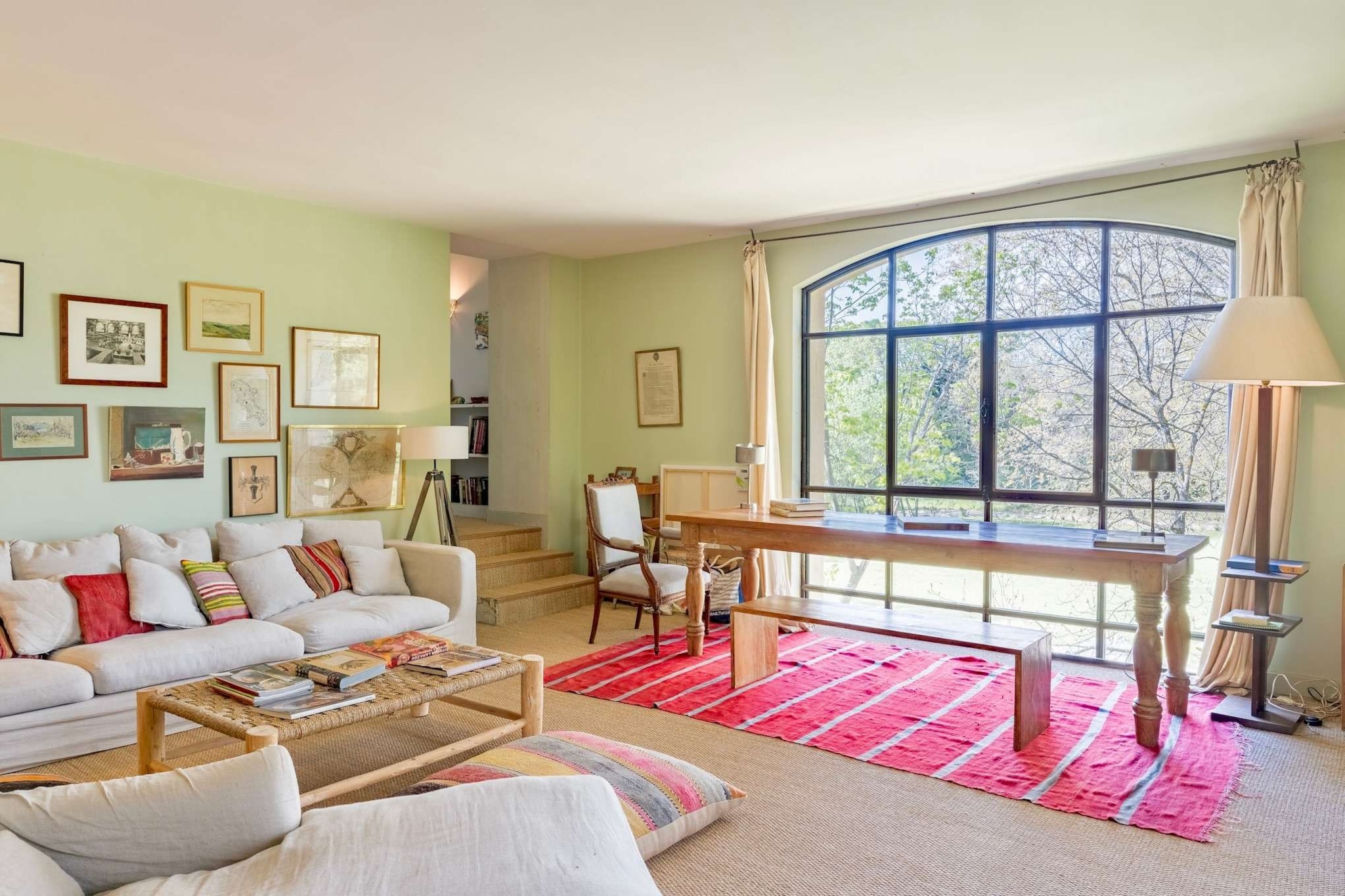 Mas de Corinne-Woonkamer