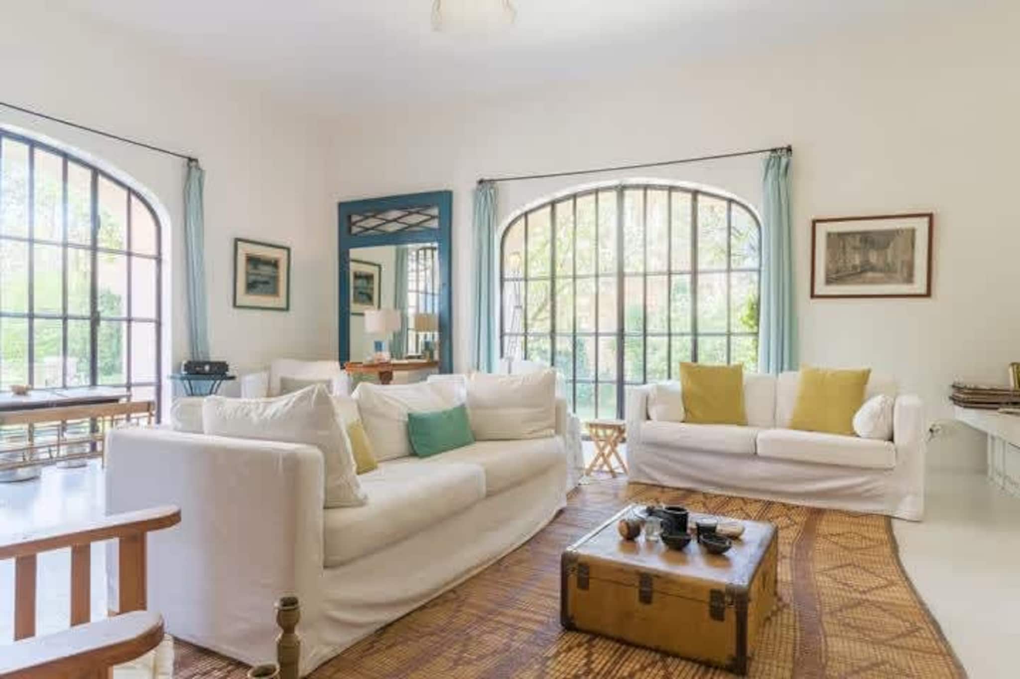 Mas de Corinne-Woonkamer