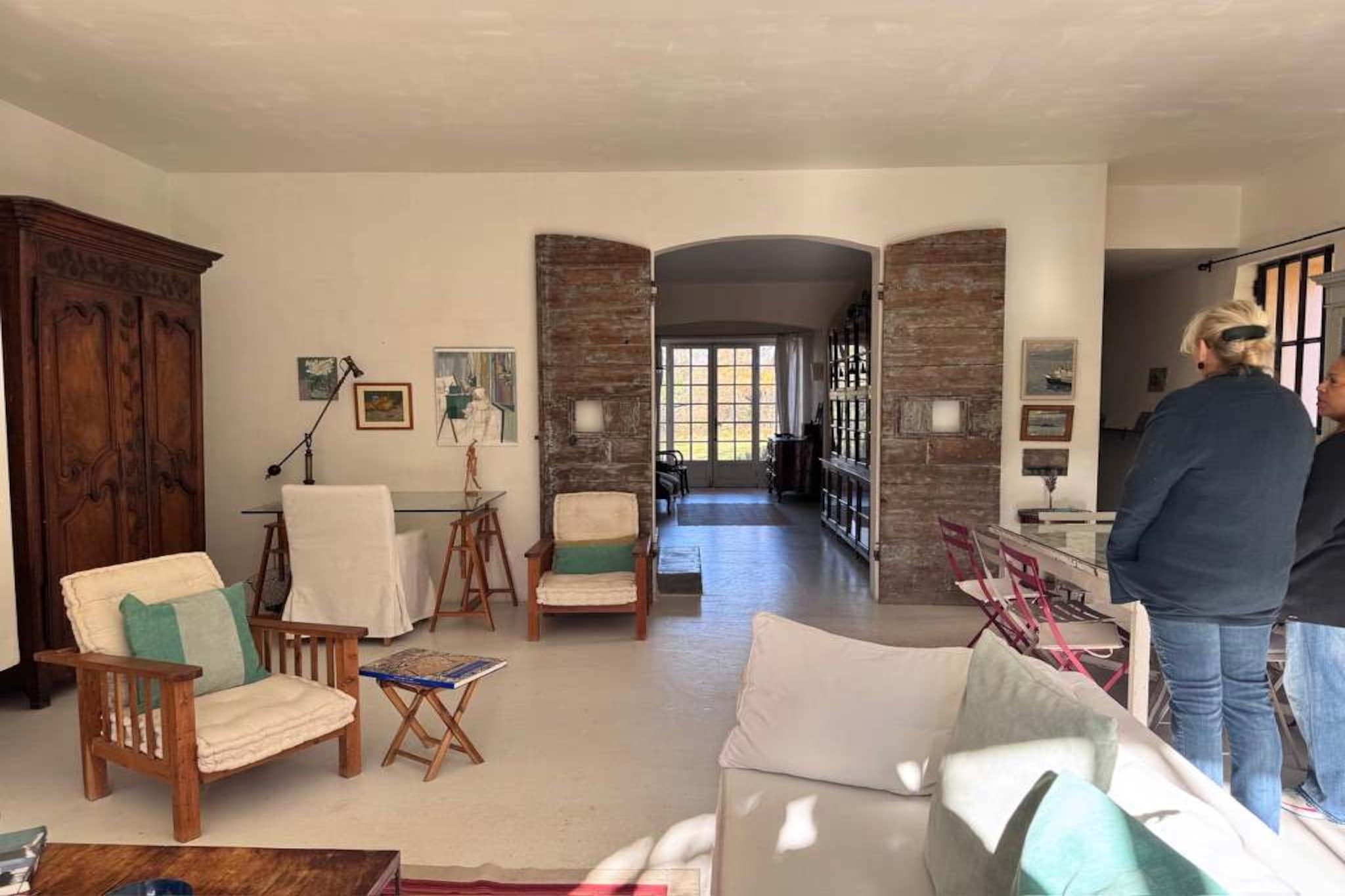 Mas de Corinne-Woonkamer