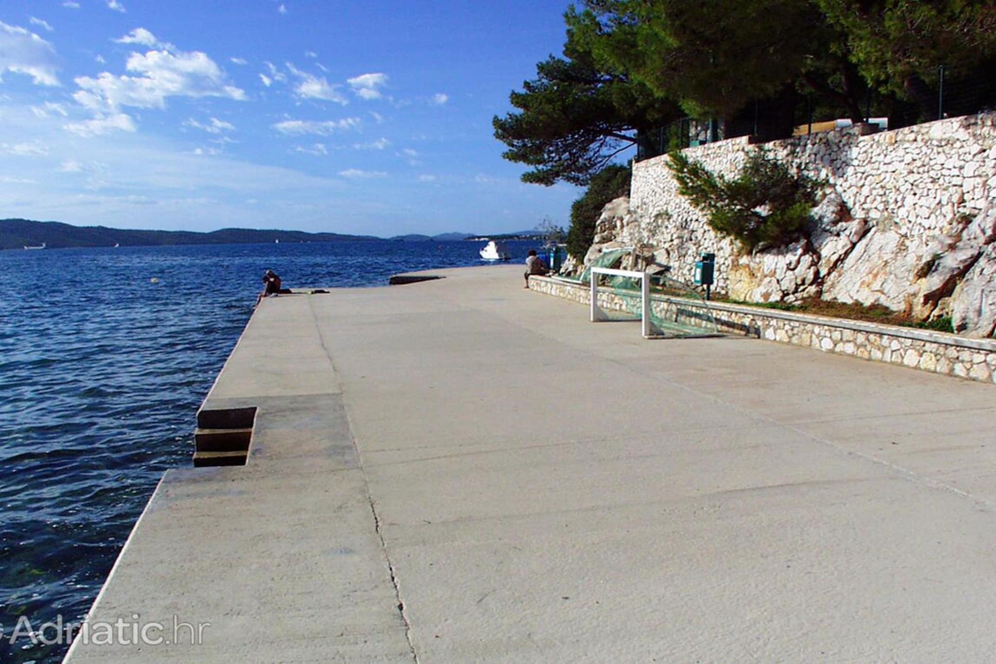 Apartment with Terrace and Sea View Brodarica - Two Bedroom Apartment with Sea View-Aussicht