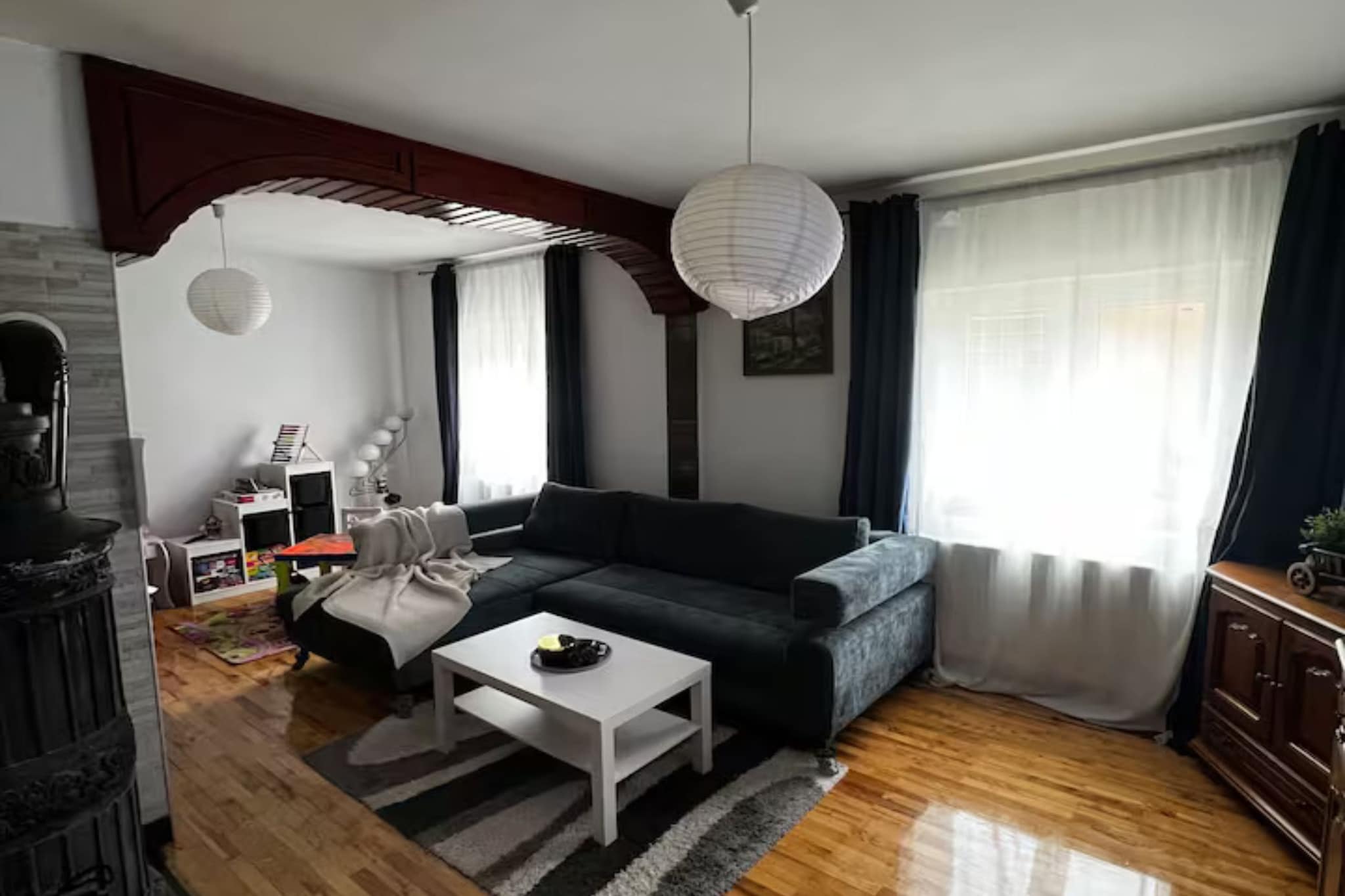 House Burić - Two Bedroom House-Living room